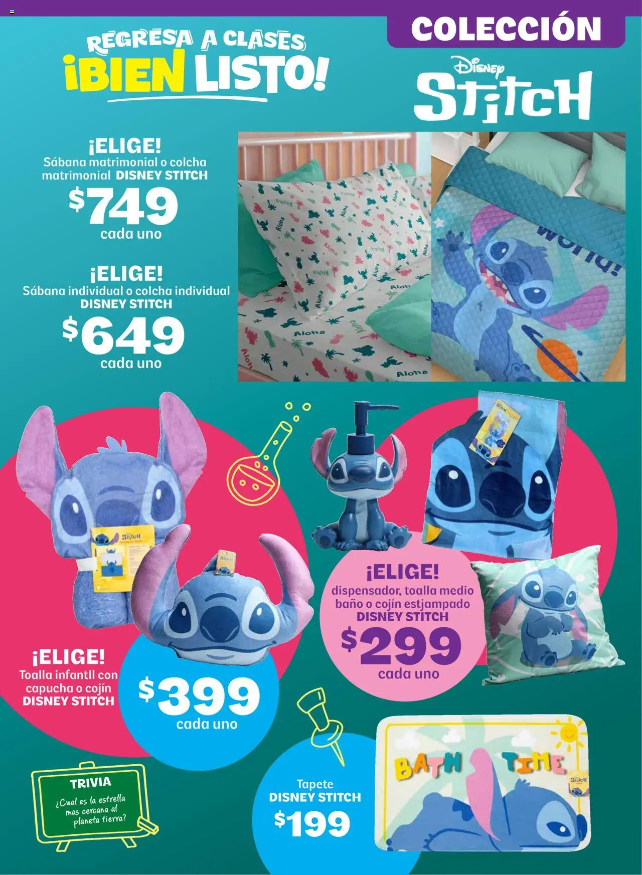 Nuevas ofertas de Soriana válidas en toda la República Mexicana desde el 14.08.2025. ¡Encuentra las mejores ofertas en Soriana - Regresa a clases bien listo Súper Nacional! | Página: 31 | Productos: Toalla, Baño, Tapete