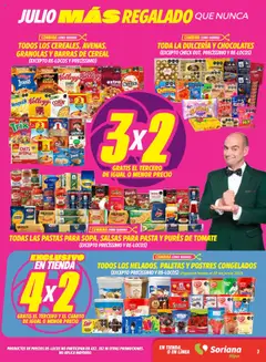 Nuevas ofertas de Soriana válidas en toda la República Mexicana desde el 20.06.2025. ¡Encuentra las mejores ofertas en Soriana - Julio Regalado Híper Nacional! | Página: 3