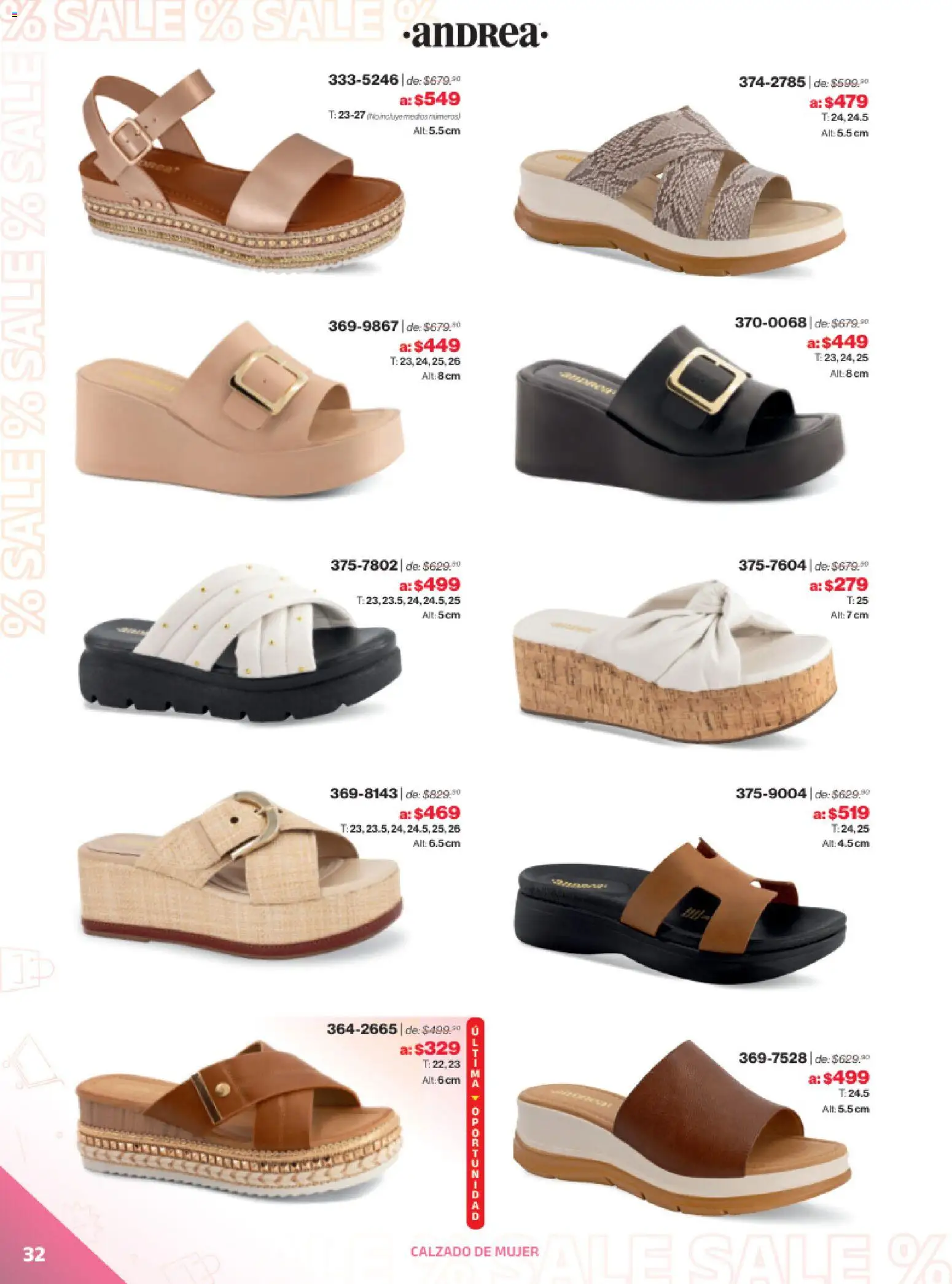 Nuevas ofertas de Andrea válidas en toda la República Mexicana desde el 21.12.2025. ¡Encuentra las mejores ofertas en Andrea catálogo Outlet! | Página: 32