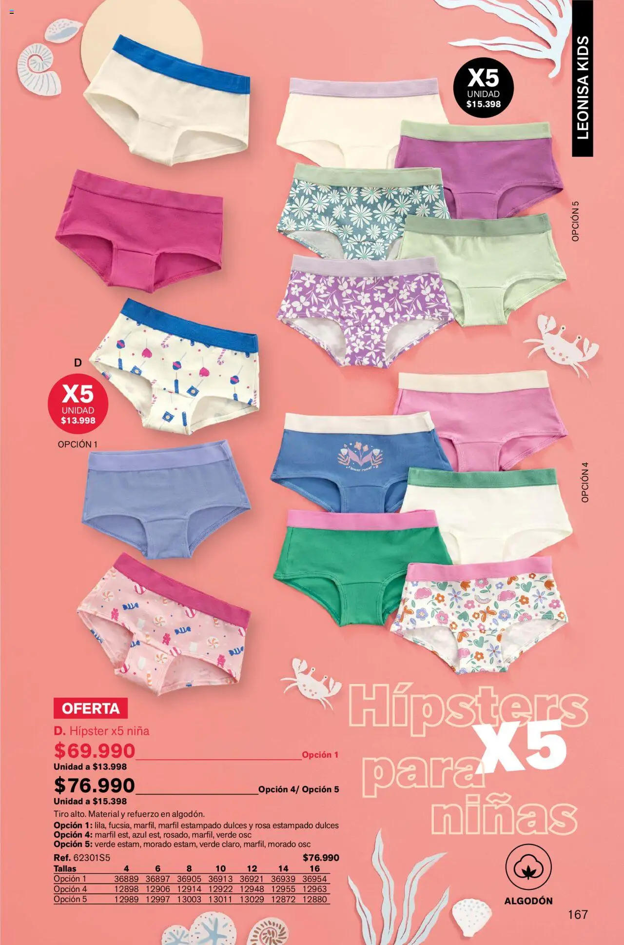 Leonisa revista - valida desde el 04.08.2025 | Página: 167 | Productos: Algodón, Ruana