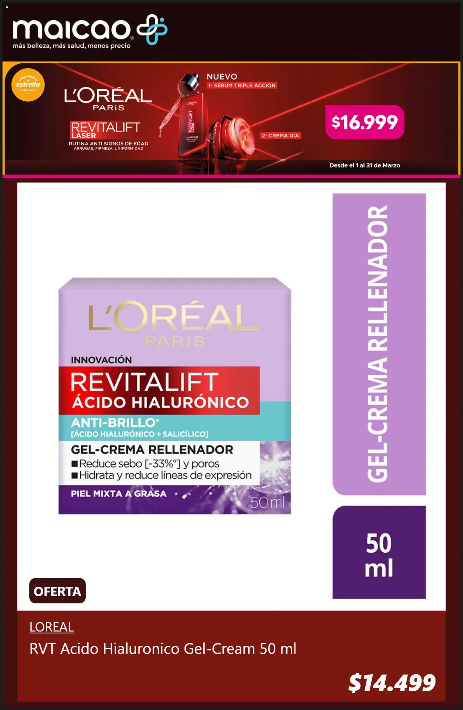 Maicao ofertas  │ válido desde el 06.03.2026 | Página: 3 | Productos: Crema, Serum