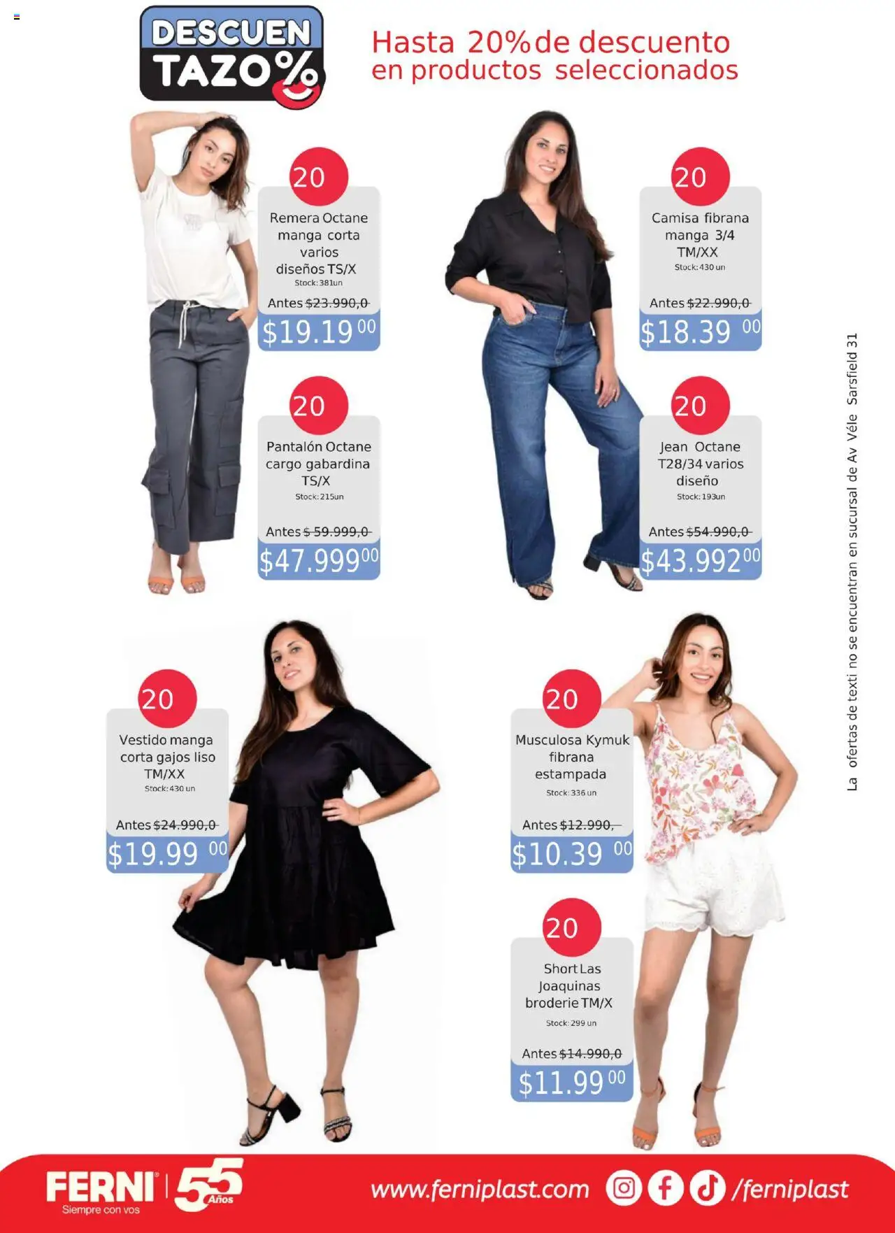 Ferniplast catálogo │ válido desde el 09.10.2025 | Página: 5 | Productos: Manga, Vestido, Remera, Jean