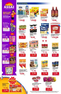 Assaí Atacadista Folheto - válido de 18.08.2025 | Página: 2 | Produtos: Espaguete, Molho de tomate, Leite, Sardinha