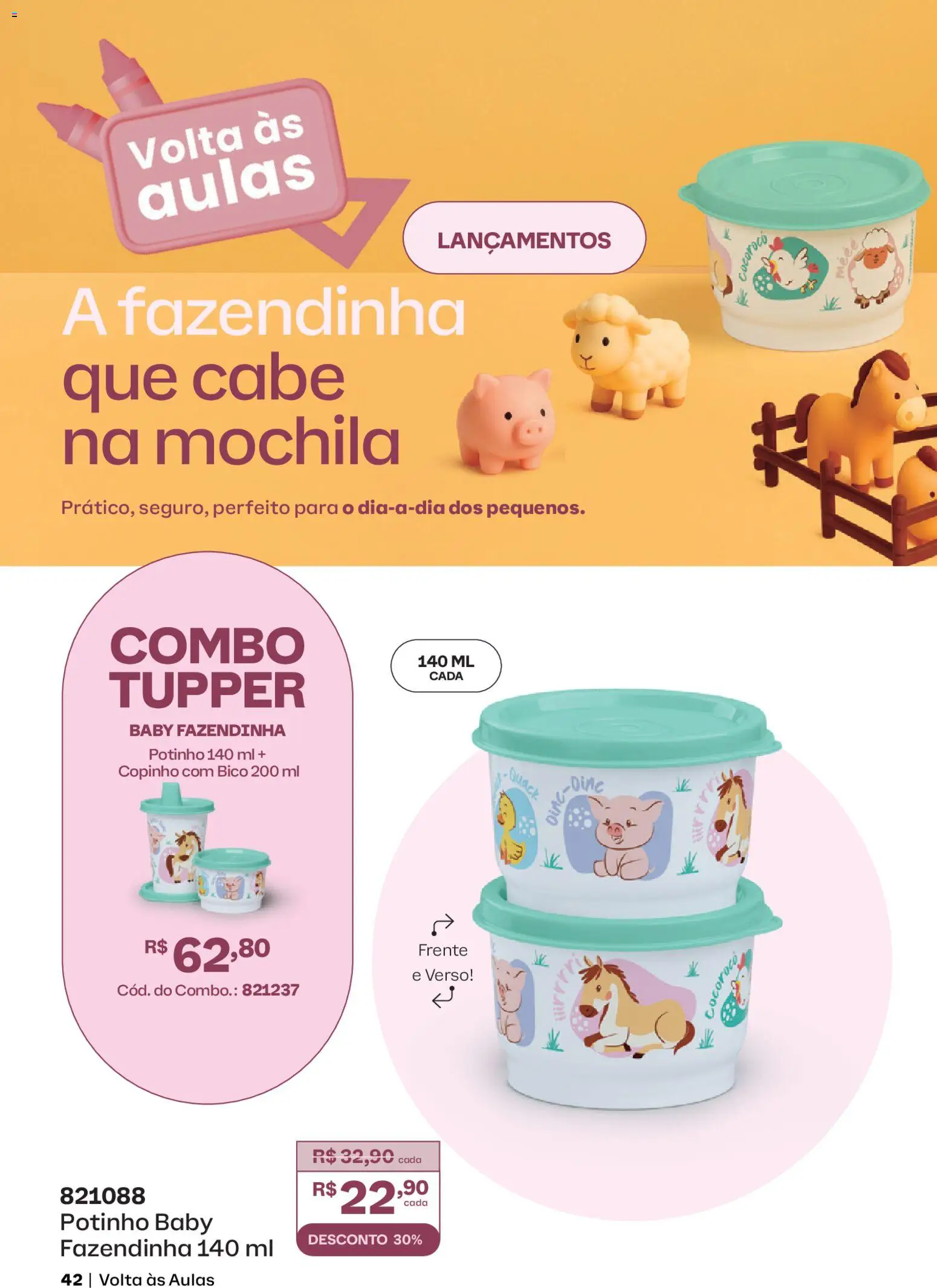 Tupperware Folheto - válido de 01.01.2026 | Página: 42 | Produtos: Bico, Mochila