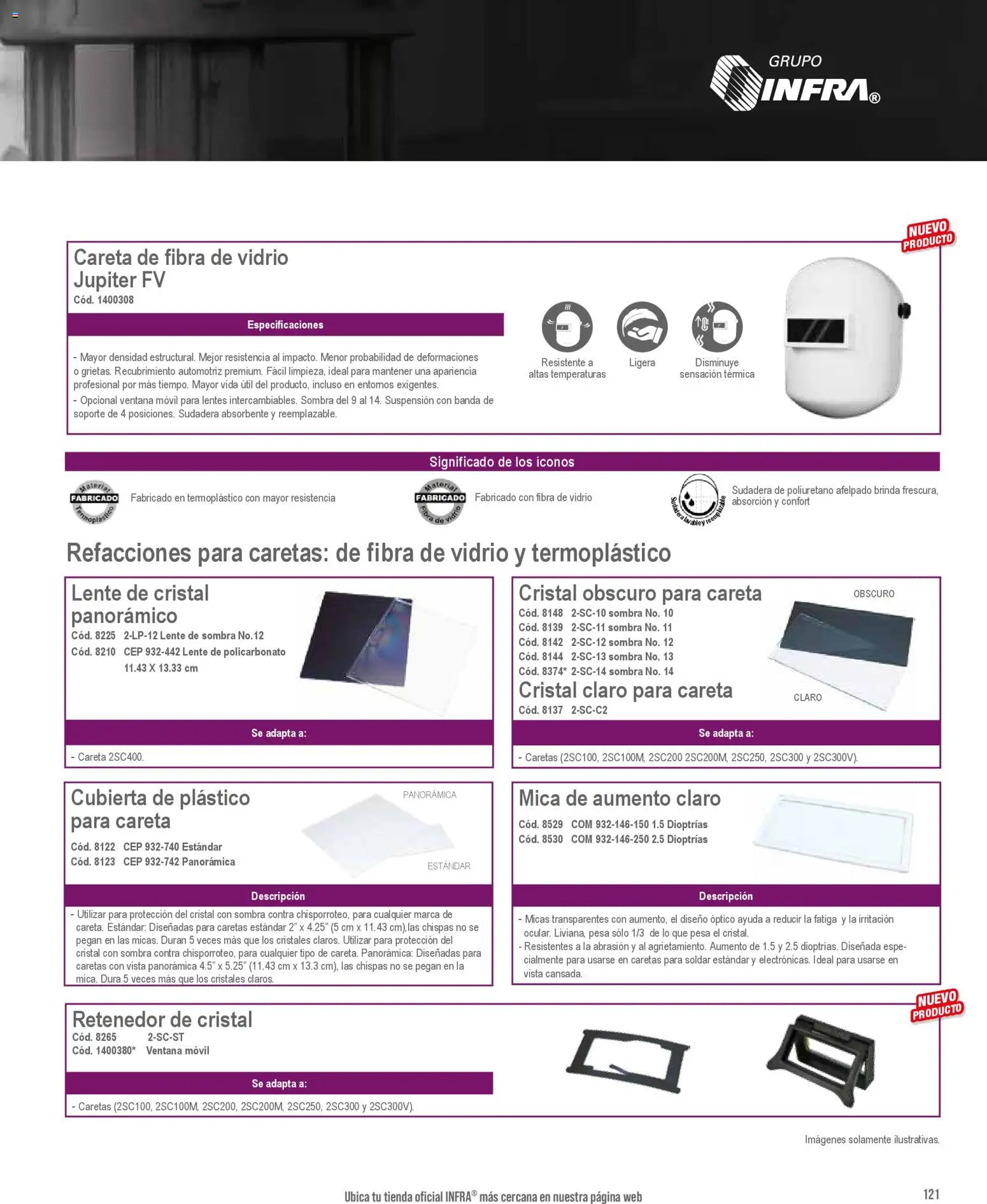 Nuevas ofertas de Infra válidas en toda la República Mexicana desde el 28.01.2026. ¡Encuentra las mejores ofertas en Infra catálogo Industrial protection! | Página: 5 | Productos: Lentes, Sombra, Movil, Pesa