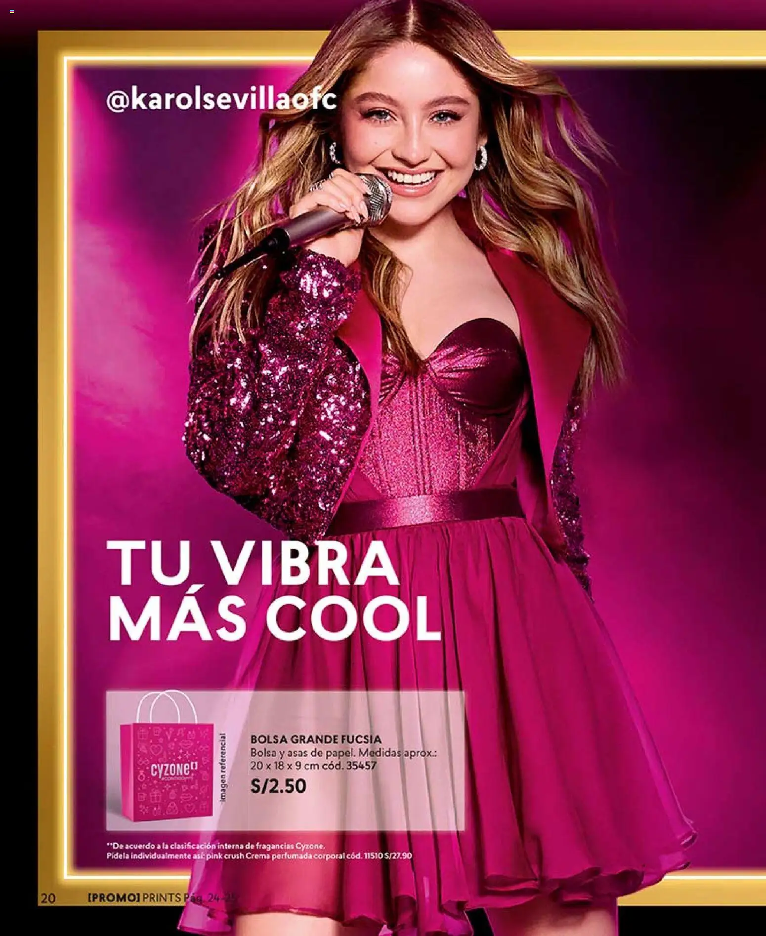 Catálogo CyZone válido desde 04.04.2026 | Página: 20 | Productos: Crema, Bolsa