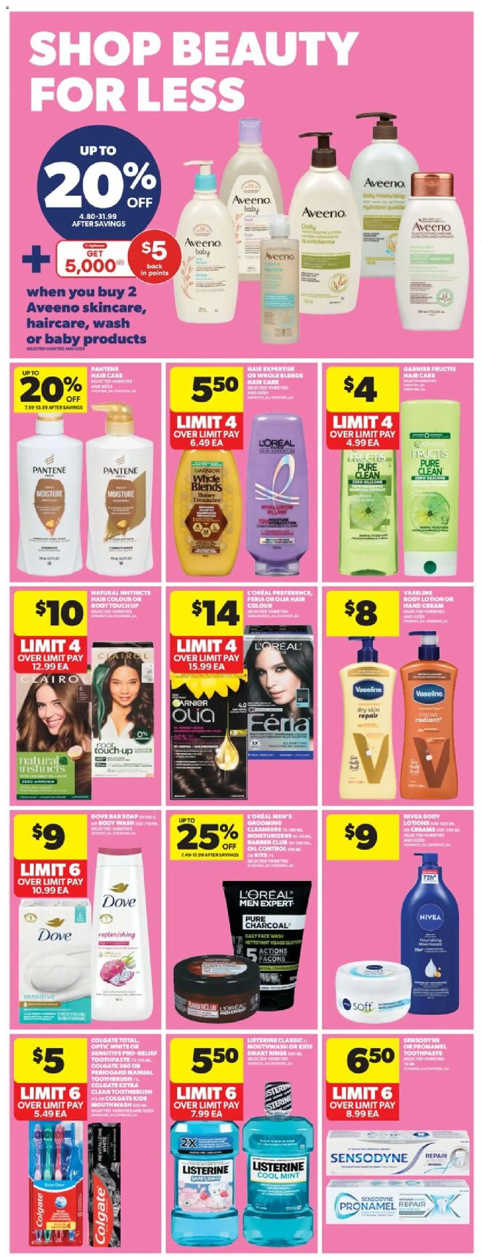 Real Canadian Superstore flyer valid from 11.12.2025 | Page: 31 | Products: Cream, Face wash, Soap, Mouthwash