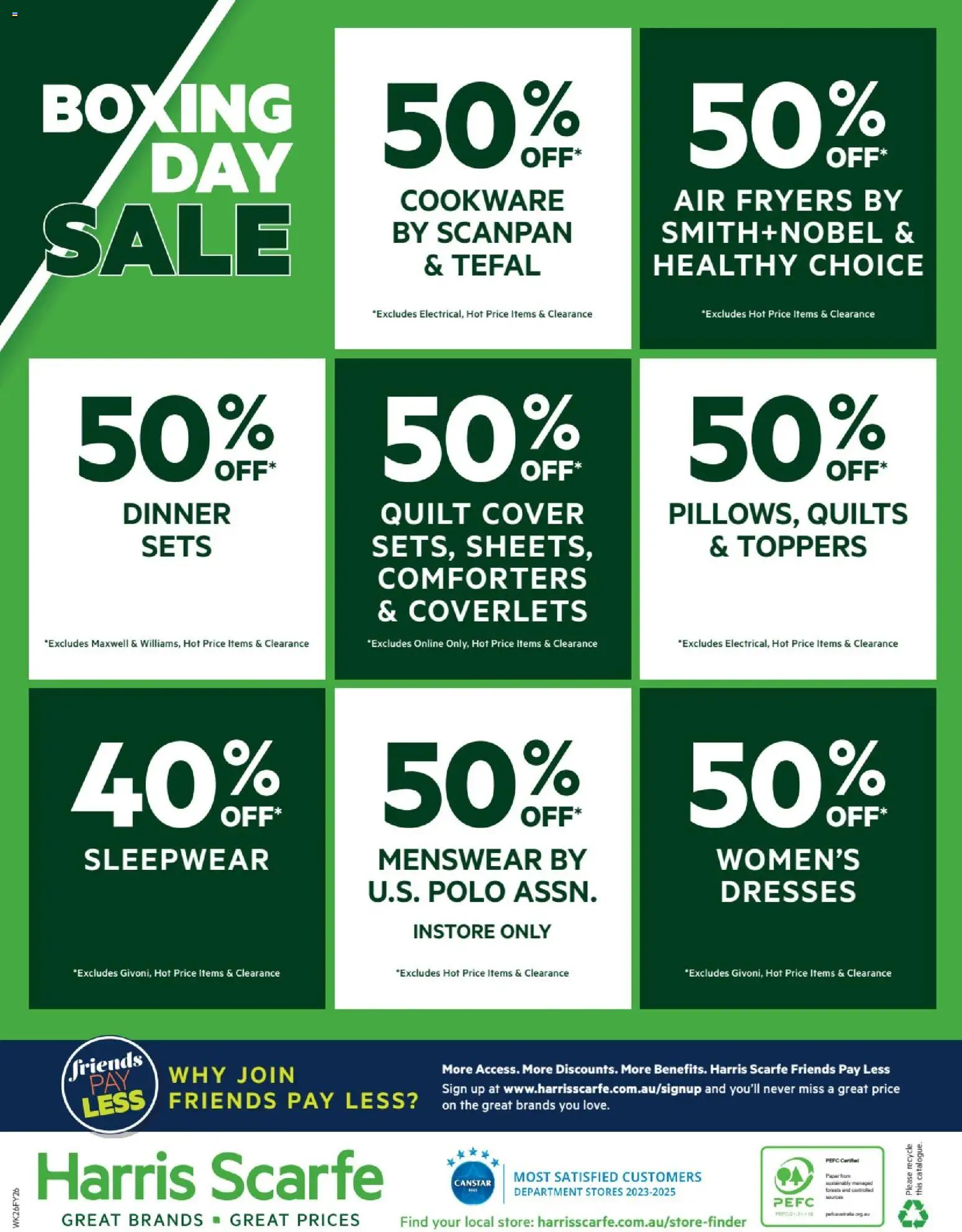 Harris Scarfe catalogue - valid from 24.12.2025 | Page: 24 | Products: Cookware, Sleepwear