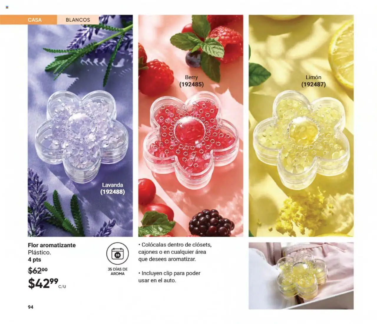 Nuevas ofertas de AVON válidas en toda la República Mexicana desde el 09.08.2025. ¡Encuentra las mejores ofertas en AVON - Casa & Estilo 13 2025! | Página: 96 | Productos: Limón
