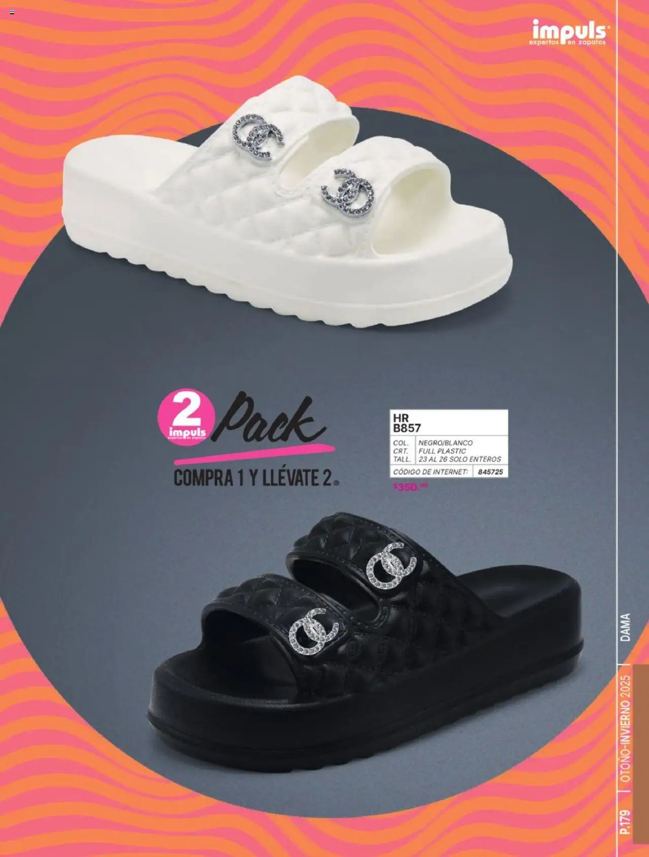 Nuevas ofertas de Impuls válidas en toda la República Mexicana desde el 07.07.2025. ¡Encuentra las mejores ofertas en Impuls catálogo Dama Otoño-Invierno 2025! | Página: 181 | Productos: Zapatos