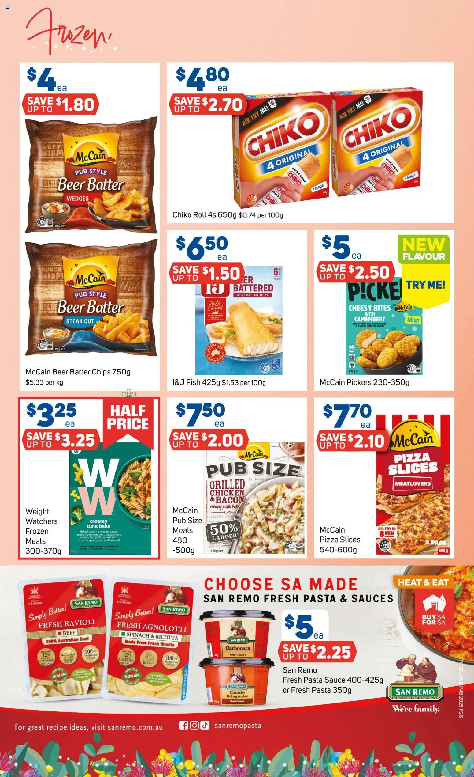 Foodland catalogue - valid from 26.11.2025 | Page: 26 | Products: Bacon, Crab, Sauce, Tuna