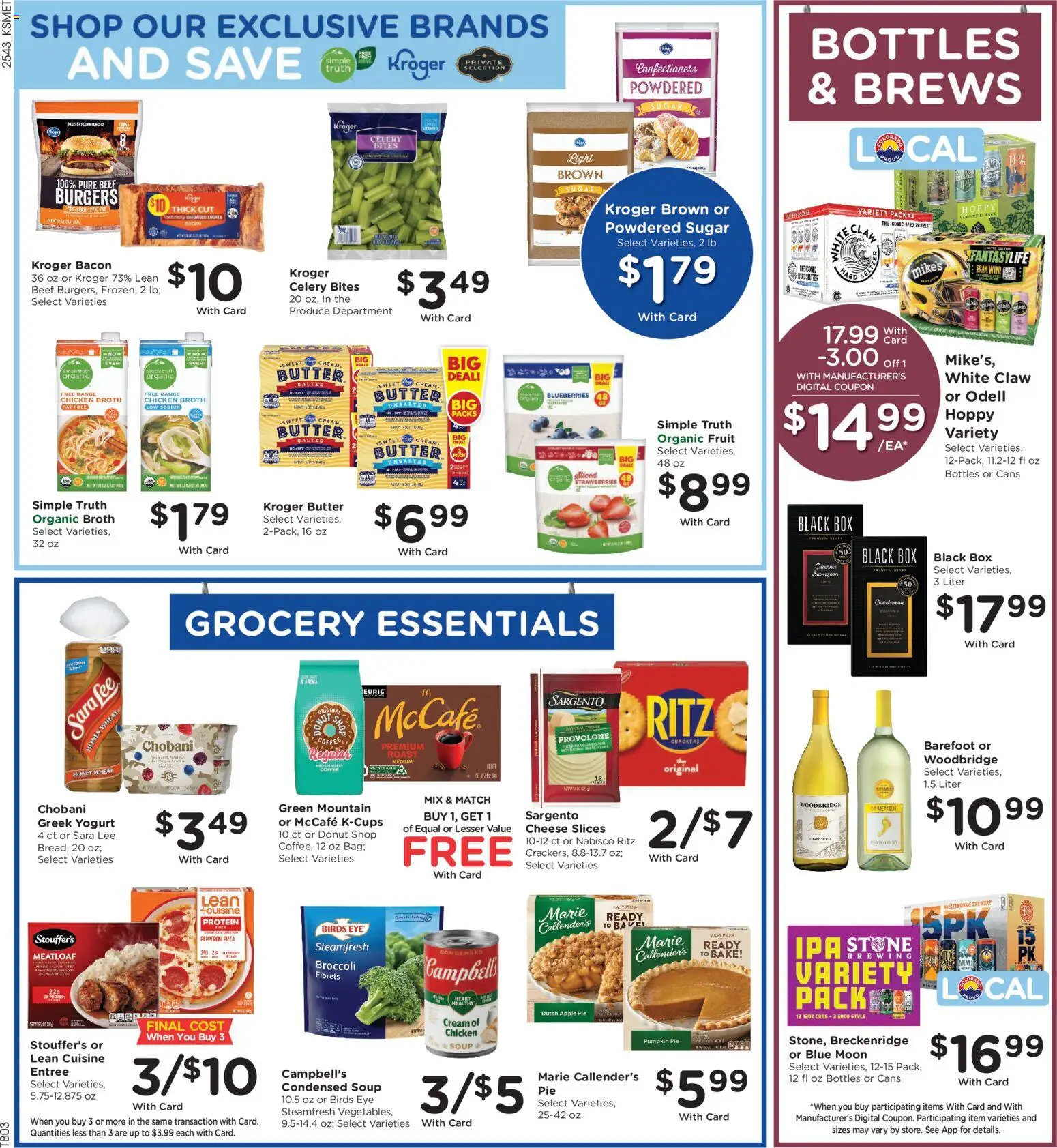 King Soopers Weekly Ad - valid from 28.11.2025 | Page: 6 | Products: Butter, Strawberries, Sugar, Pumpkin Pie