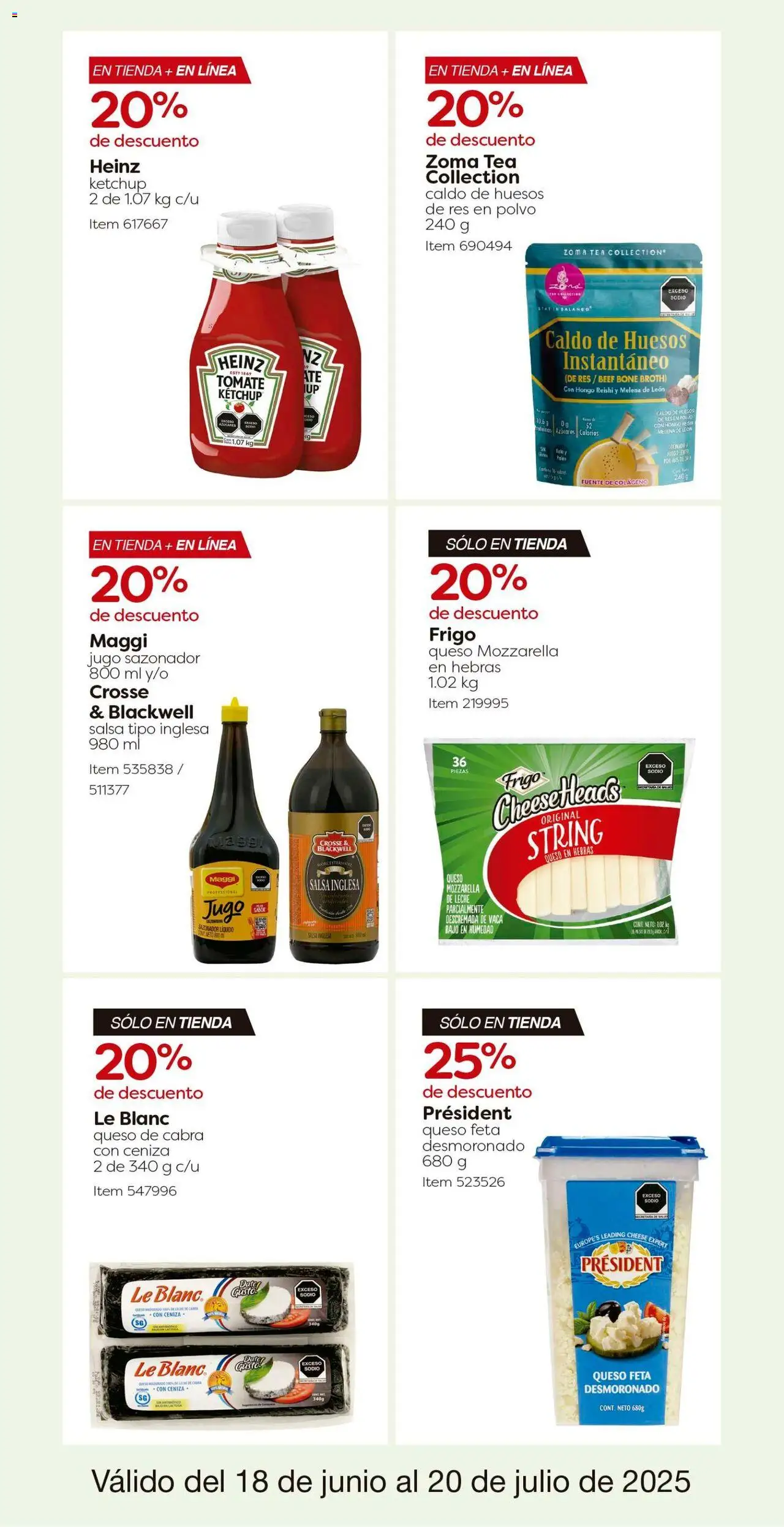 Nuevas ofertas de Costco válidas en toda la República Mexicana desde el 18.06.2025. ¡Encuentra las mejores ofertas en Costco catálogo! | Página: 25 | Productos: Fuente, Leche, Jugo, Res