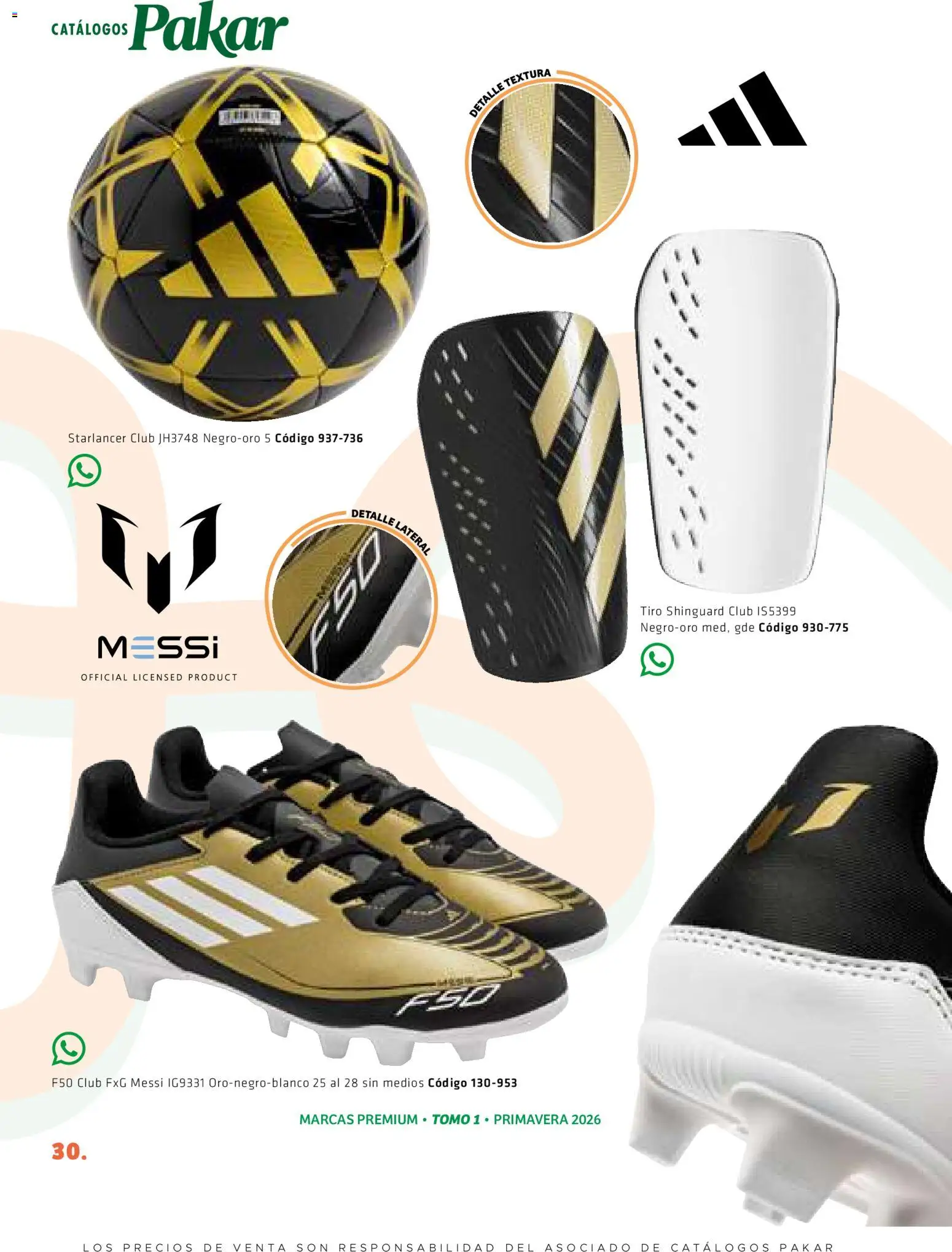 Nuevas ofertas de SC Pakar válidas en toda la República Mexicana desde el 27.02.2026. ¡Encuentra las mejores ofertas en SC Pakar catálogo Premium Men Tomo 1! | Página: 30