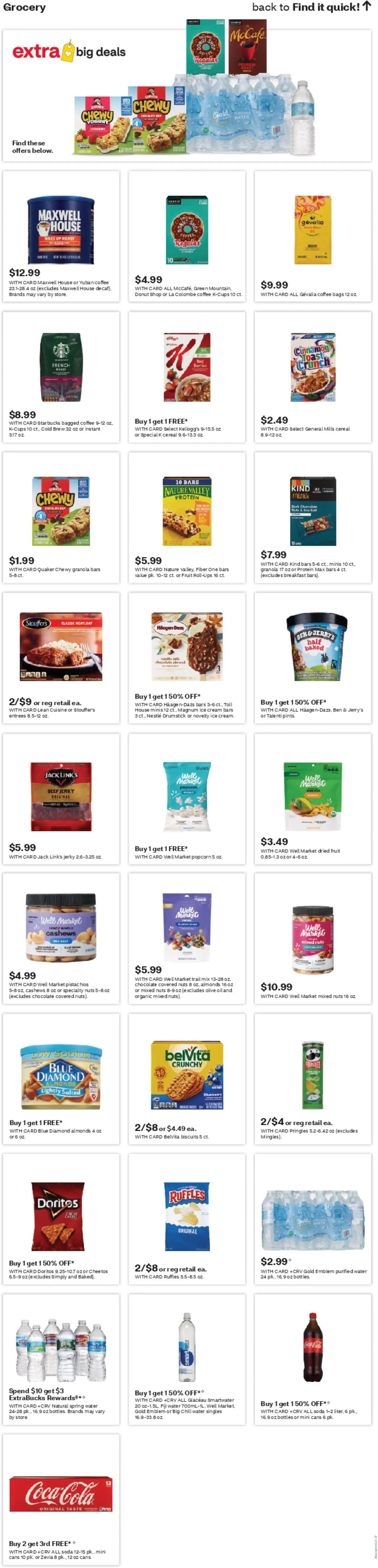 CVS Pharmacy Weekly Ad - ME - valid from 28.09.2025 | Page: 16 | Products: Yogurt, Coffee, Ice cream, Salt