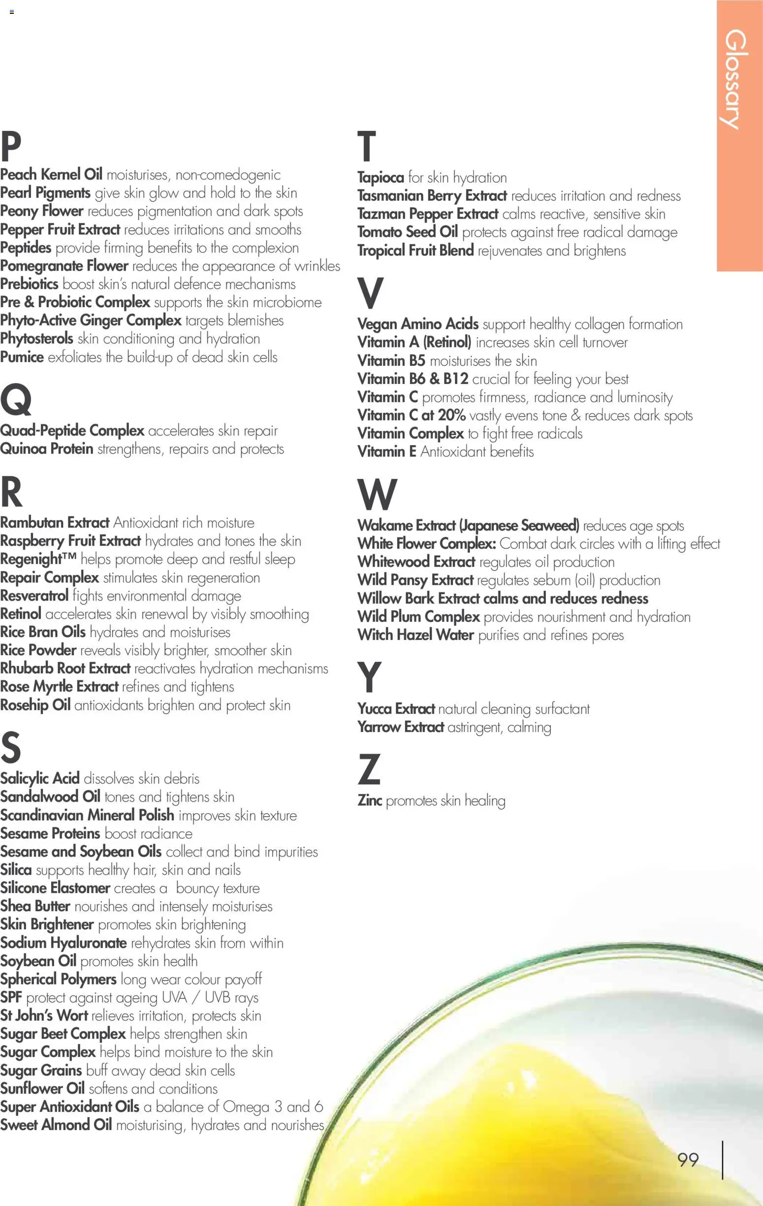 Nutrimetics catalogue - valid from 01.01.2026 | Page: 99 | Products: Rice, Raspberry, Rosehip oil, Vitamin