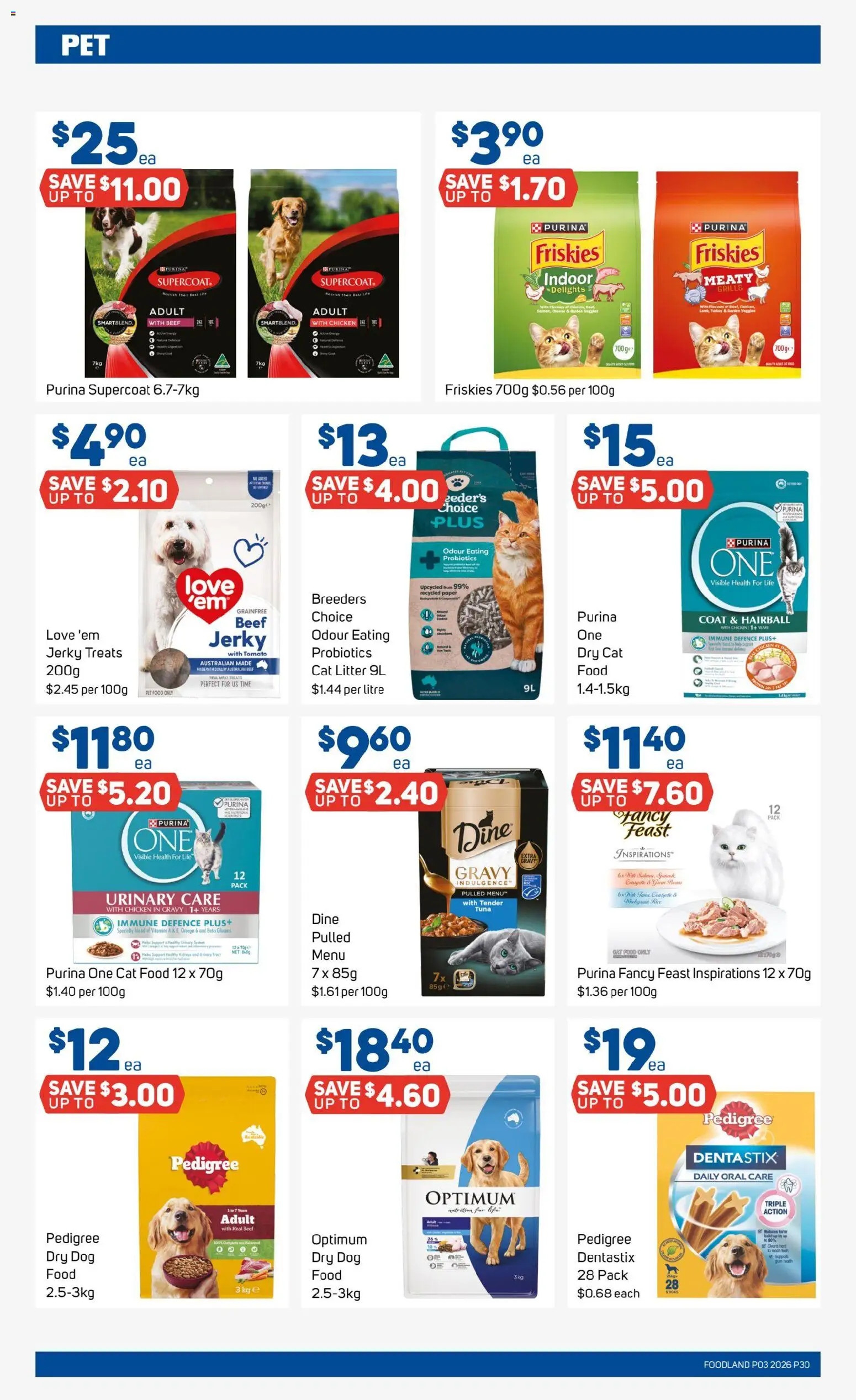 Foodland catalogue - valid from 14.01.2026 | Page: 30 | Products: Cheese, Gum, Chicken, Meat