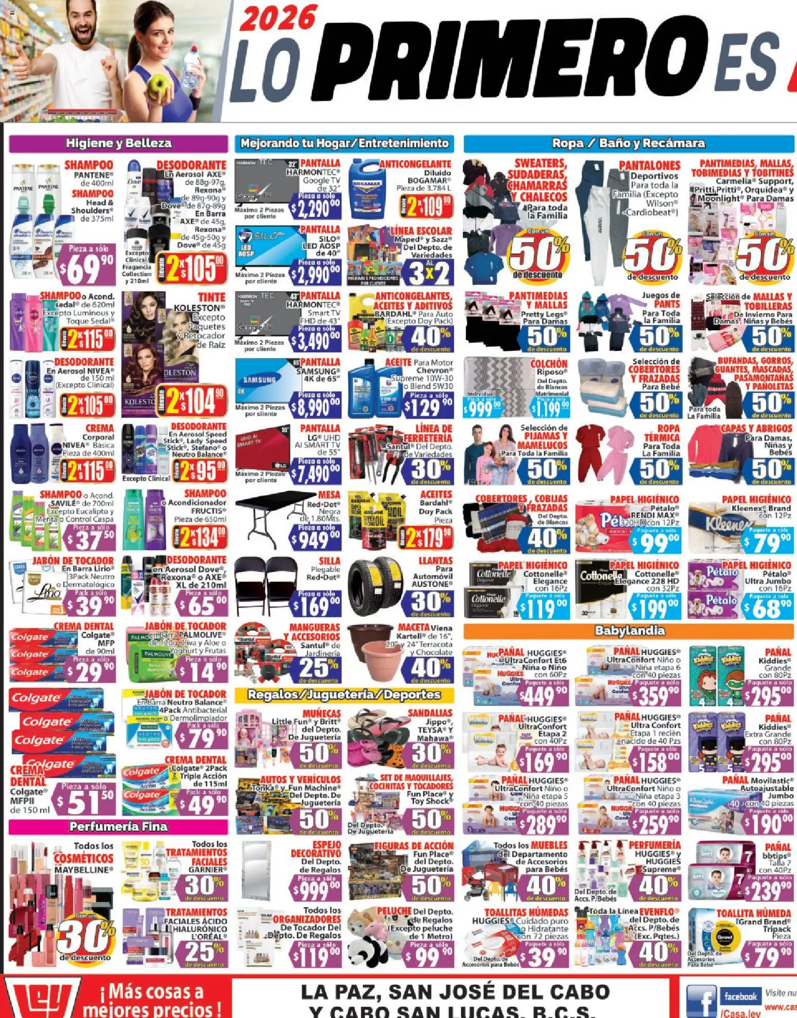 Nuevas ofertas de Casa Ley válidas en toda la República Mexicana desde el 10.01.2026. ¡Encuentra las mejores ofertas en Casa Ley folleto Autoservicio! | Página: 2 | Productos: Bolsa, Pan, Pastel, Jugo