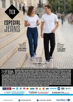Vista previa Carrefour - Tex | Especial Jeans  válido desde el 12.03.2026 | Página: 9 | Productos: Jean, Banco, Rosario, Cerveza