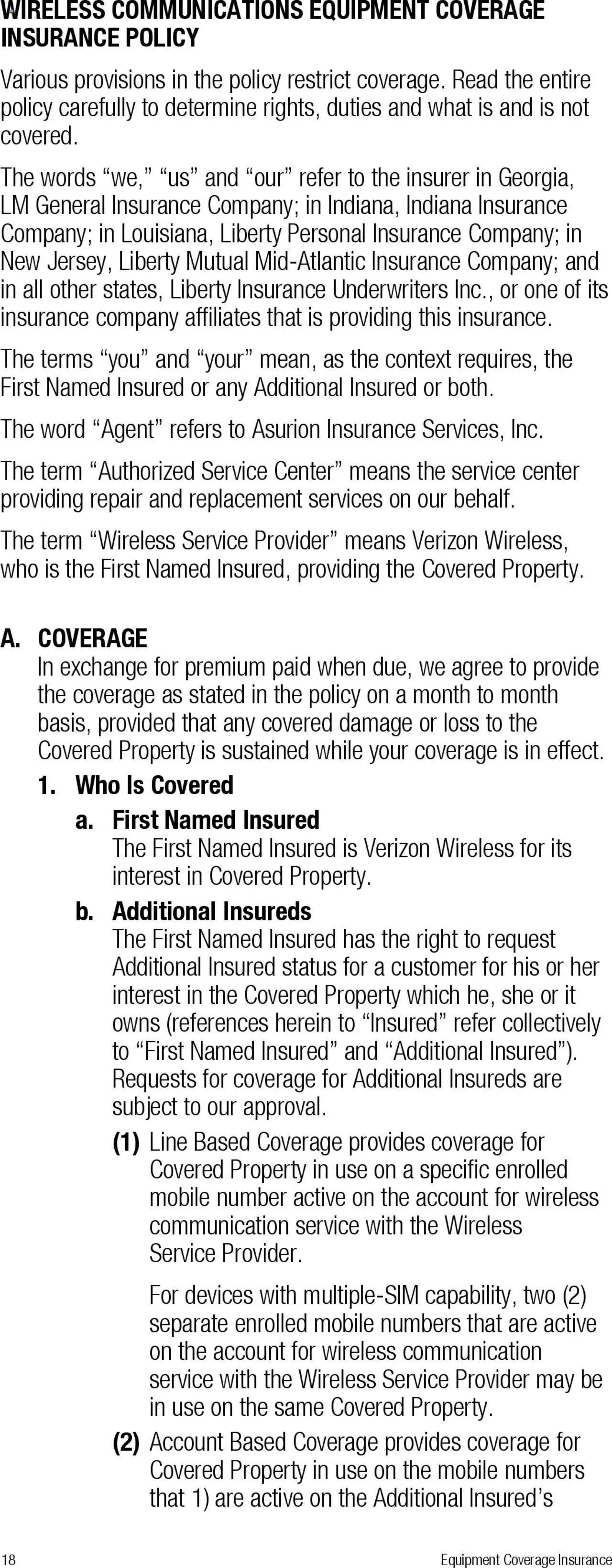 Verizon - Total Mobile Protection for Business and Multi-Devices for Business - valid from 13.03.2025 | Page: 18