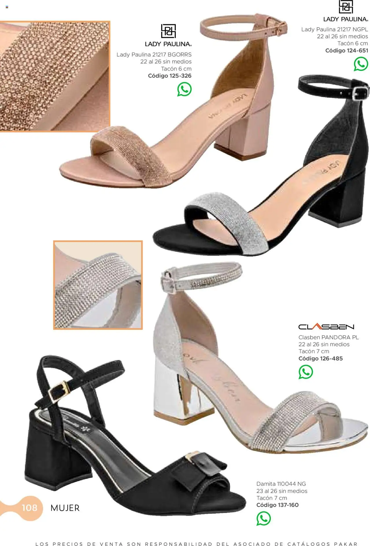 Nuevas ofertas de SC Pakar válidas en toda la República Mexicana desde el 24.07.2025. ¡Encuentra las mejores ofertas en SC Pakar Catálogo Mujer otoño / invierno! | Página: 108