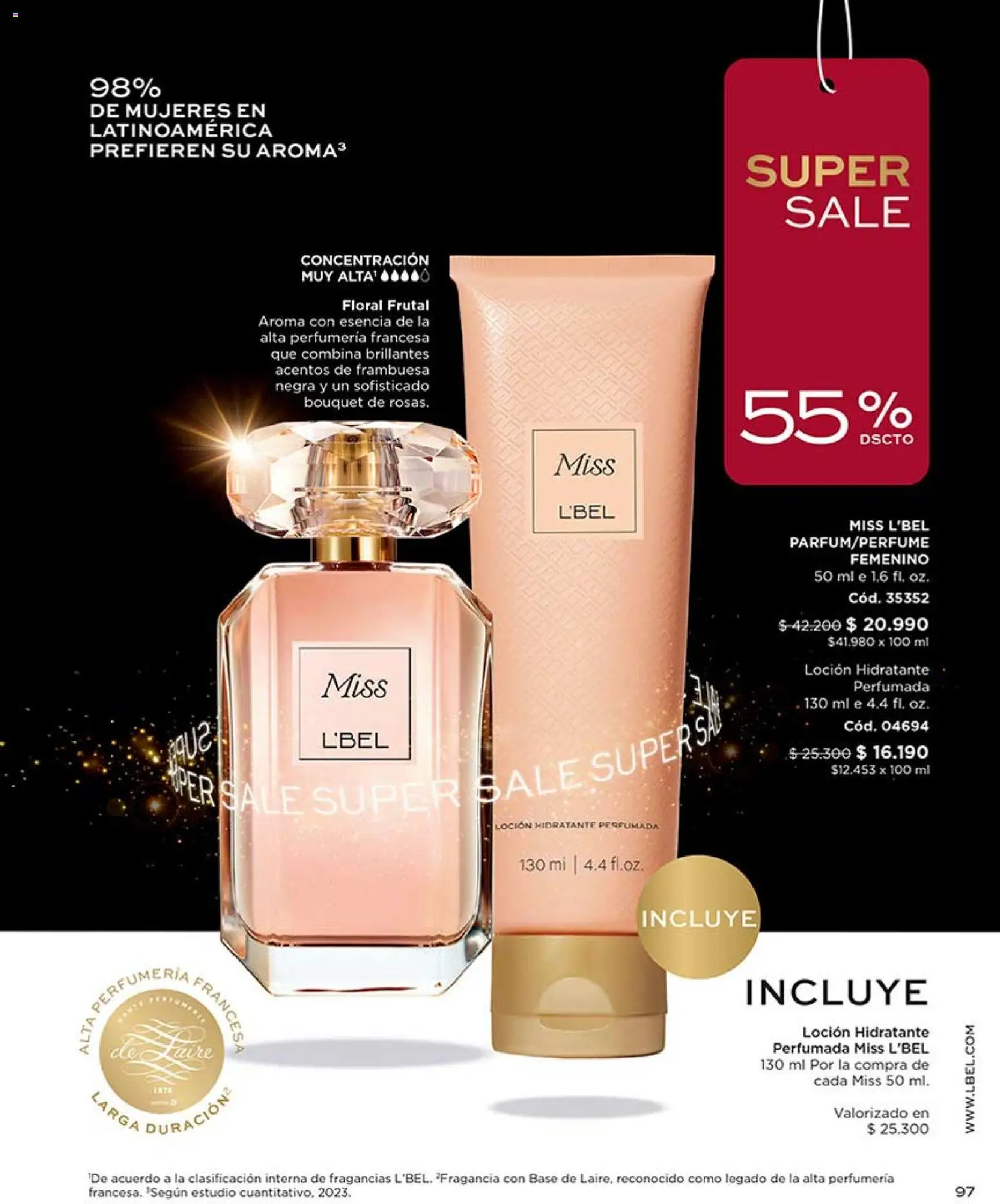 L'Bel Campaña 8 │ válido desde el 29.04.2026 | Página: 99 | Productos: Sal, Loción, Base