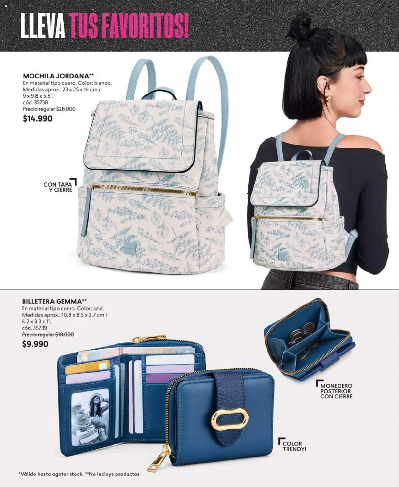 Catálogo CyZone Campaña 18 │ válido desde el 01.12.2025 | Página: 80 | Productos: Monedero, Mochila, Billetera