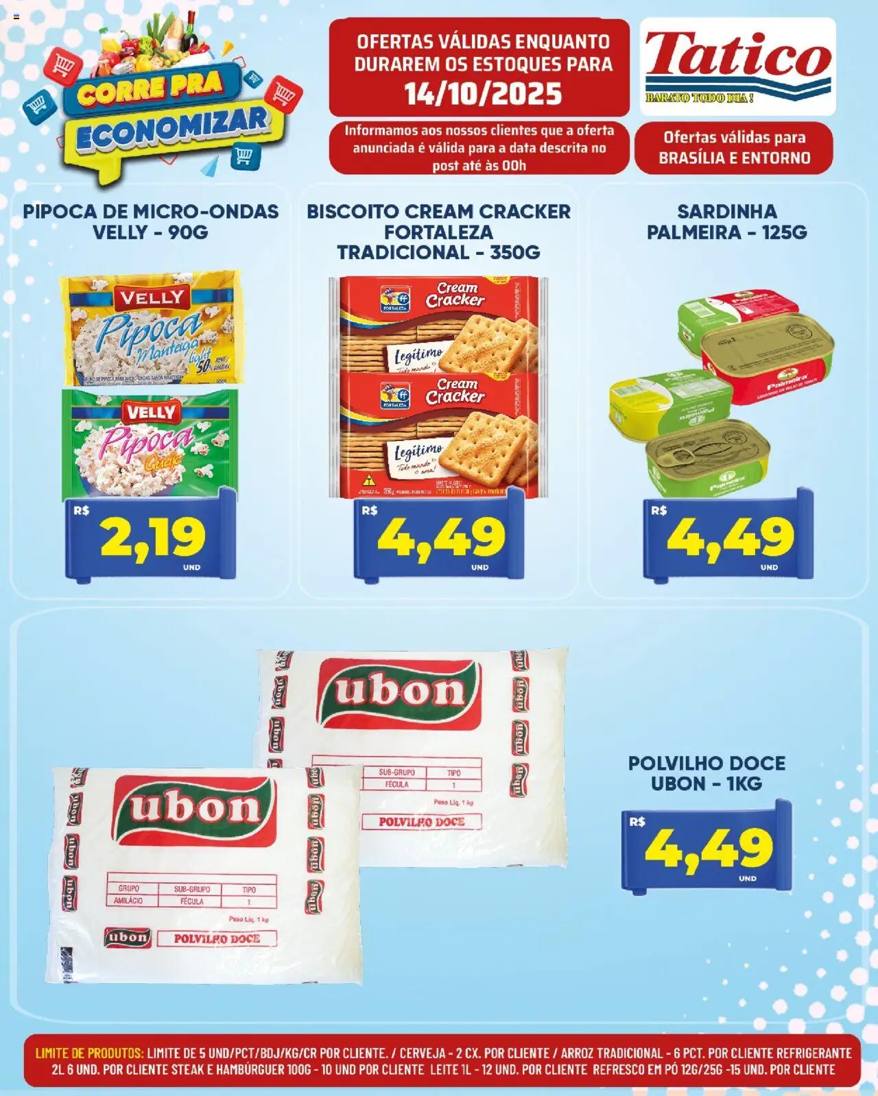 Tatico Folheto - válido de 14.10.2025 | Página: 5 | Produtos: Biscoito, Refresco, Refrigerante, Cream cracker