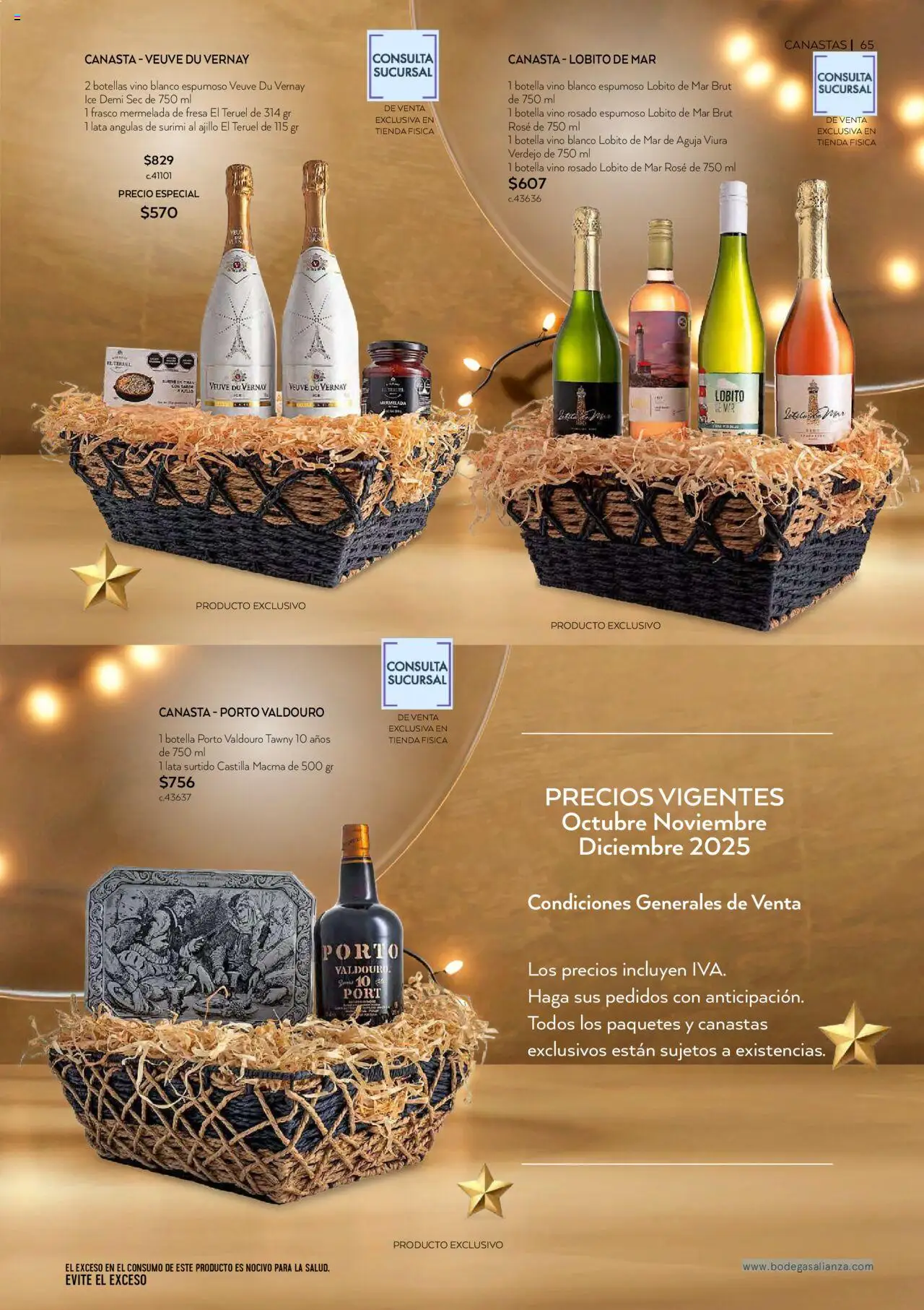 Nuevas ofertas de Bodegas Alianza válidas en toda la República Mexicana desde el 01.10.2025. ¡Encuentra las mejores ofertas en Bodegas Alianza - Catálogo Cava Morada! | Página: 67 | Productos: Fresa, Mermelada, Vino, Canasta