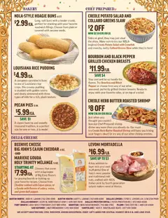 Preview of Central Market weekly ads valid from 29.04.2026 | Page: 6 | Products: Bourbon, Raisins, Pepper, Greens