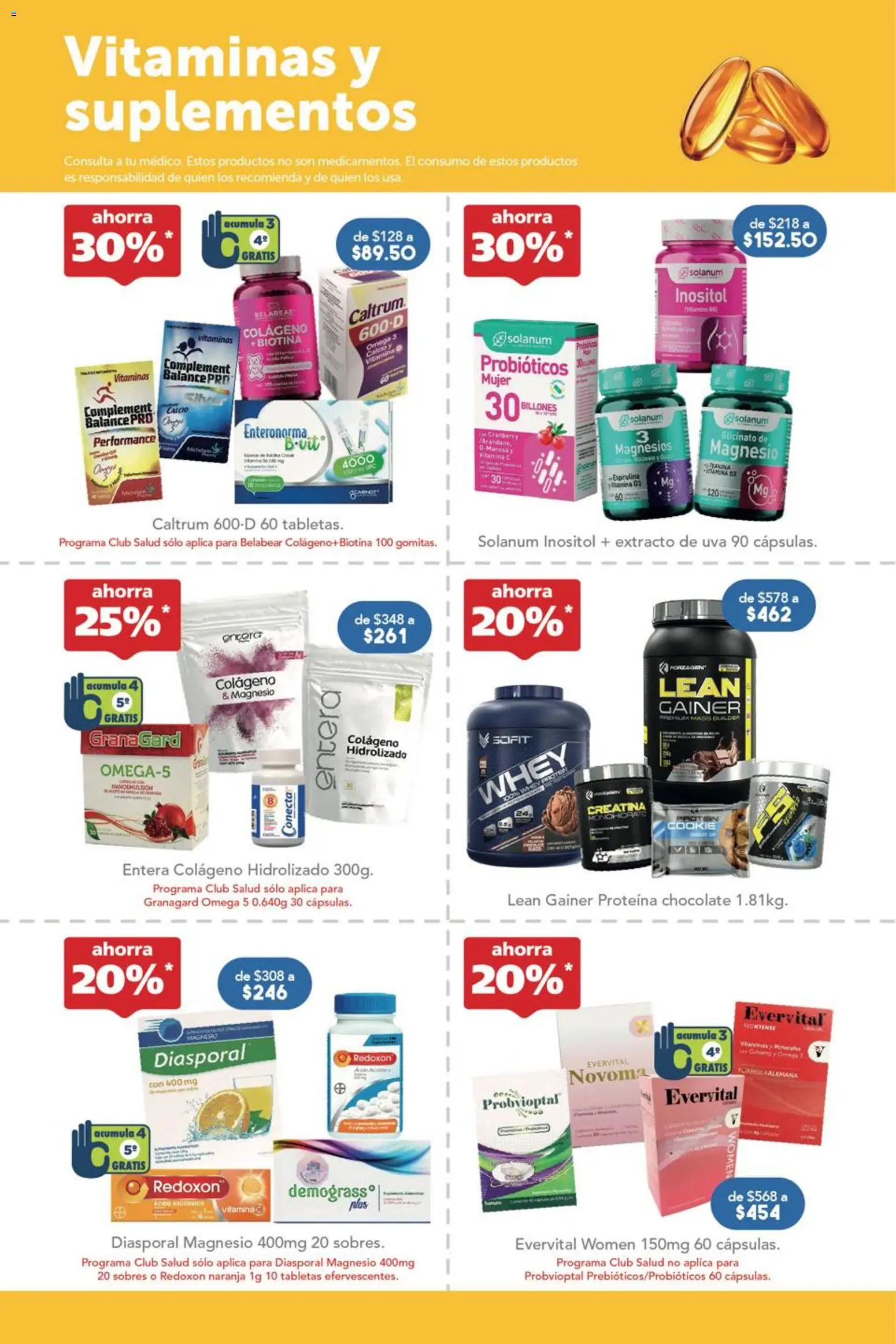 Nuevas ofertas de Farmacia San Pablo válidas en toda la República Mexicana desde el 08.03.2026. ¡Encuentra las mejores ofertas en Farmacia San Pablo catálogo! | Página: 2 | Productos: Chocolate, Uva, Vitaminas