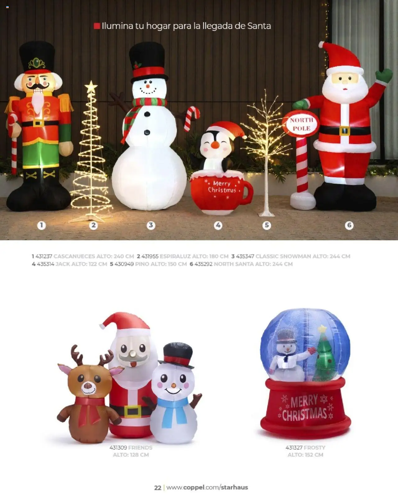 Nuevas ofertas de Coppel válidas en toda la República Mexicana desde el 17.09.2025. ¡Encuentra las mejores ofertas en Coppel - Catálogo Invierno! | Página: 22