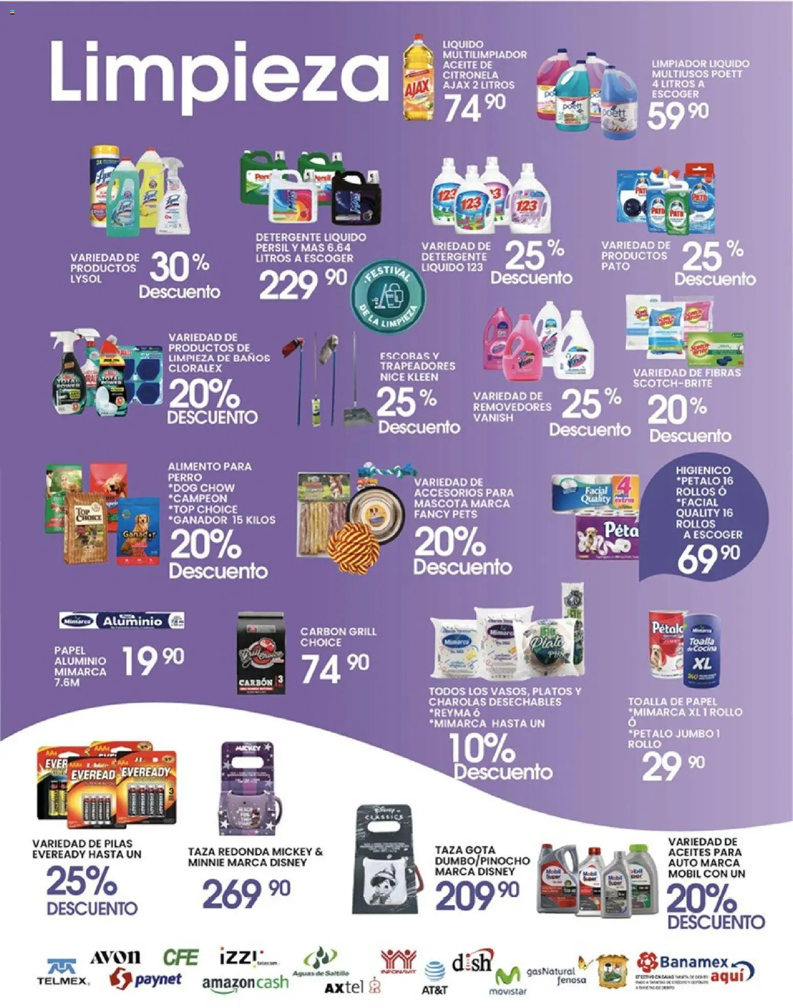 Nuevas ofertas de Alsuper válidas en toda la República Mexicana desde el 24.04.2026. ¡Encuentra las mejores ofertas en Alsuper folleto Saltillo! | Página: 5 | Productos: Detergente, Taza, Aceite, Toalla