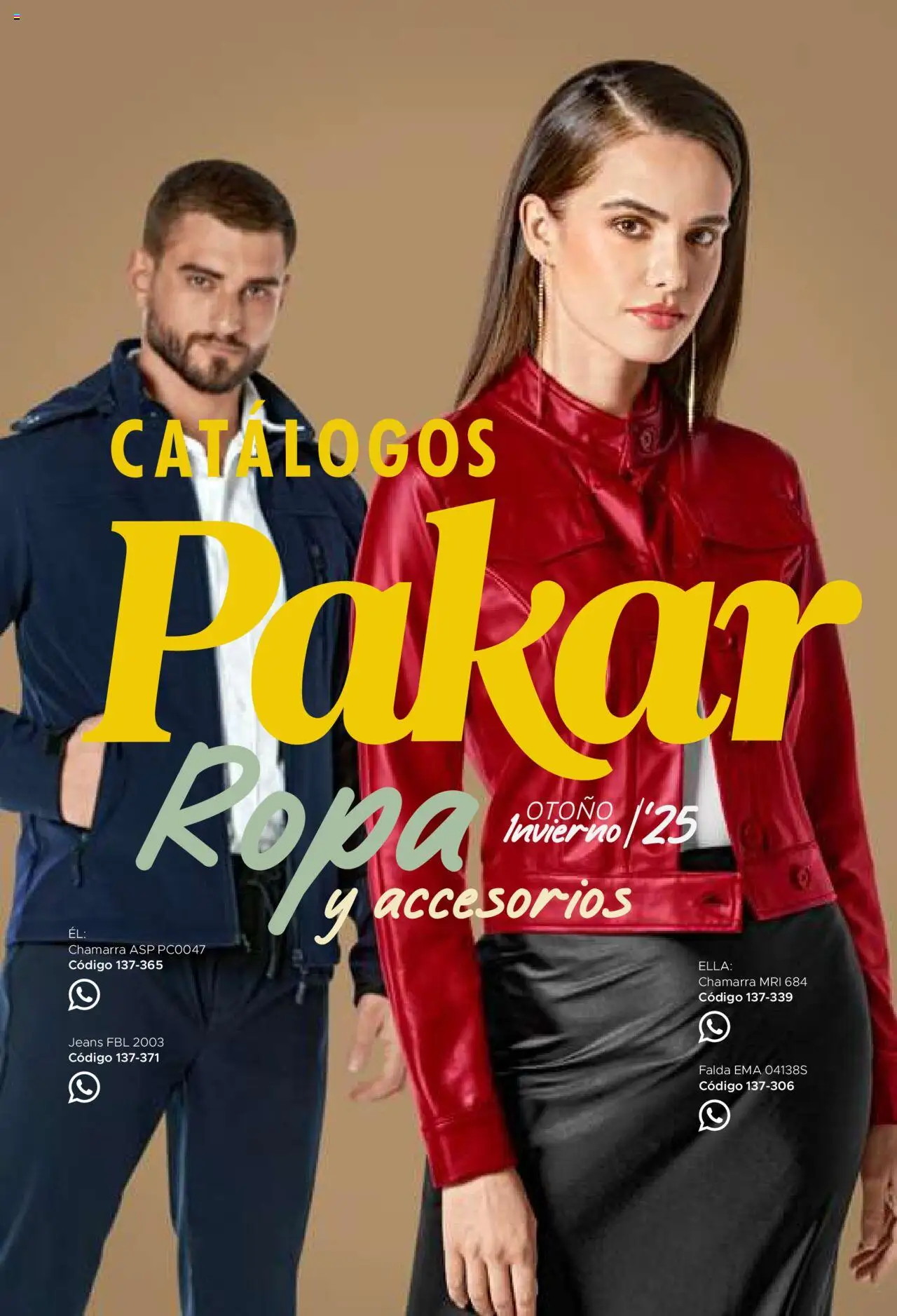 Nuevas ofertas de SC Pakar válidas en toda la República Mexicana desde el 24.07.2025. ¡Encuentra las mejores ofertas en SC Pakar Catálogo Ropa y Accesorios! | Página: 1 | Productos: Chamarra, Falda