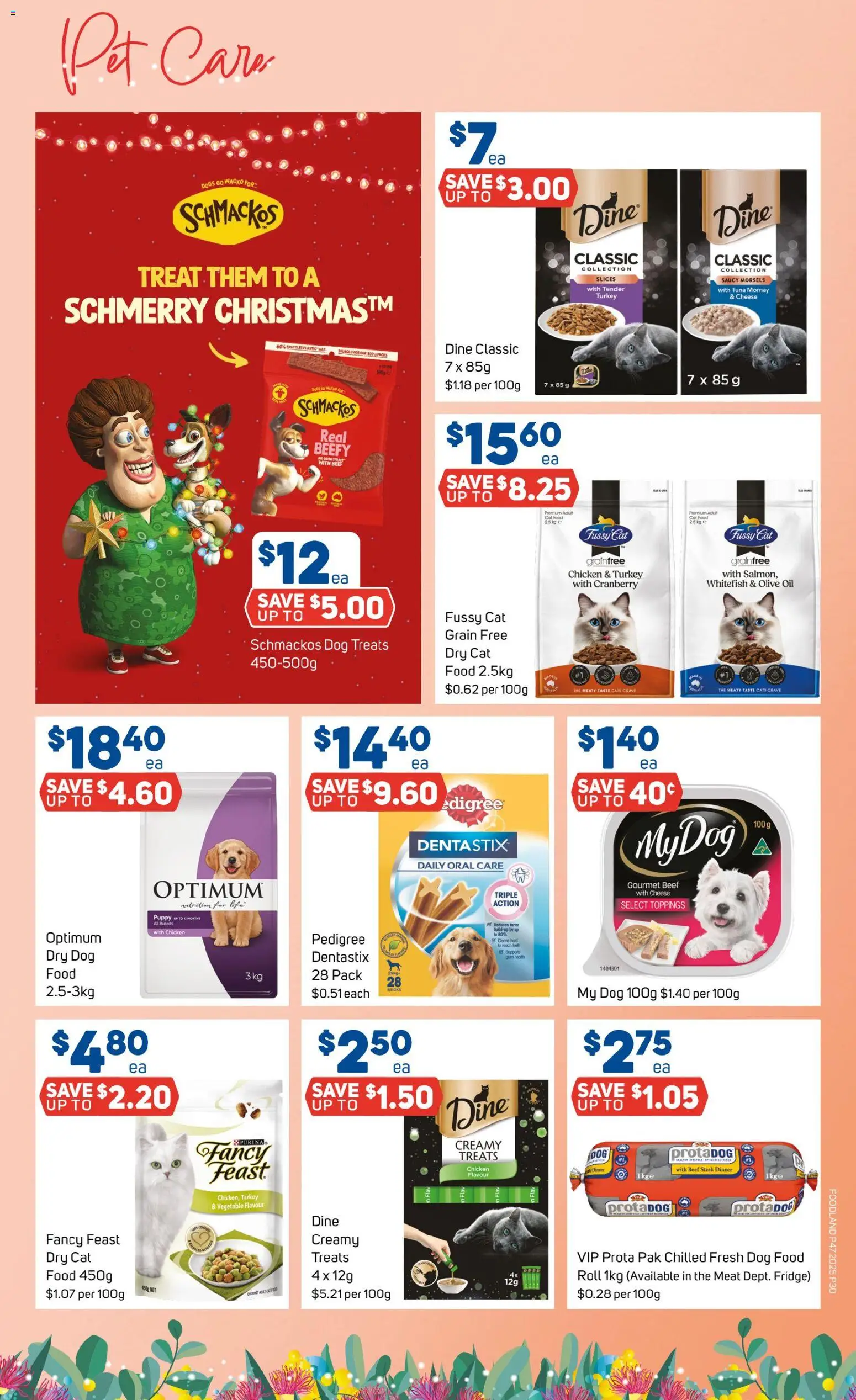 Foodland catalogue - valid from 19.11.2025 | Page: 30 | Products: Cheese, Chicken, Dog food, Steak
