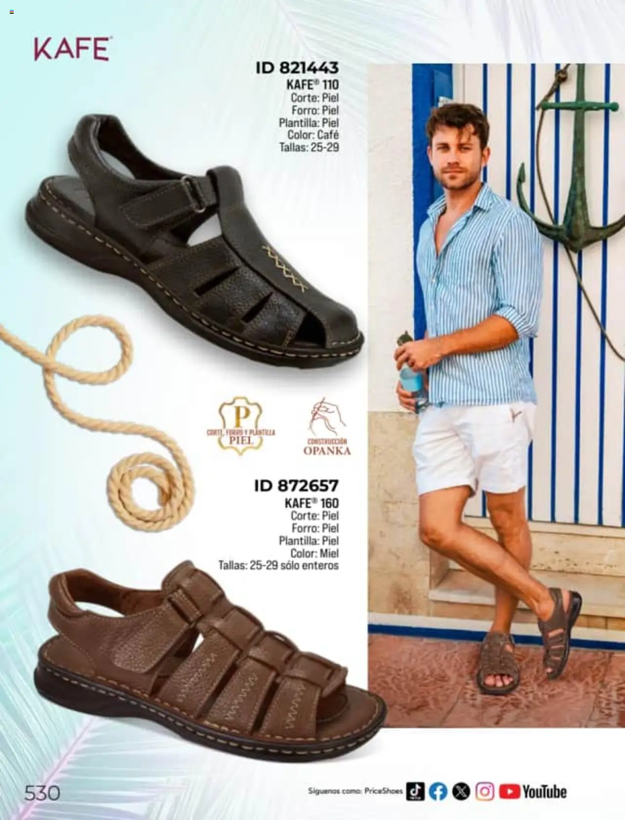 Nuevas ofertas de Price Shoes válidas en toda la República Mexicana desde el 27.01.2025. ¡Encuentra las mejores ofertas en Price Shoes catálogo Sandalias! | Página: 530 | Productos: Café
