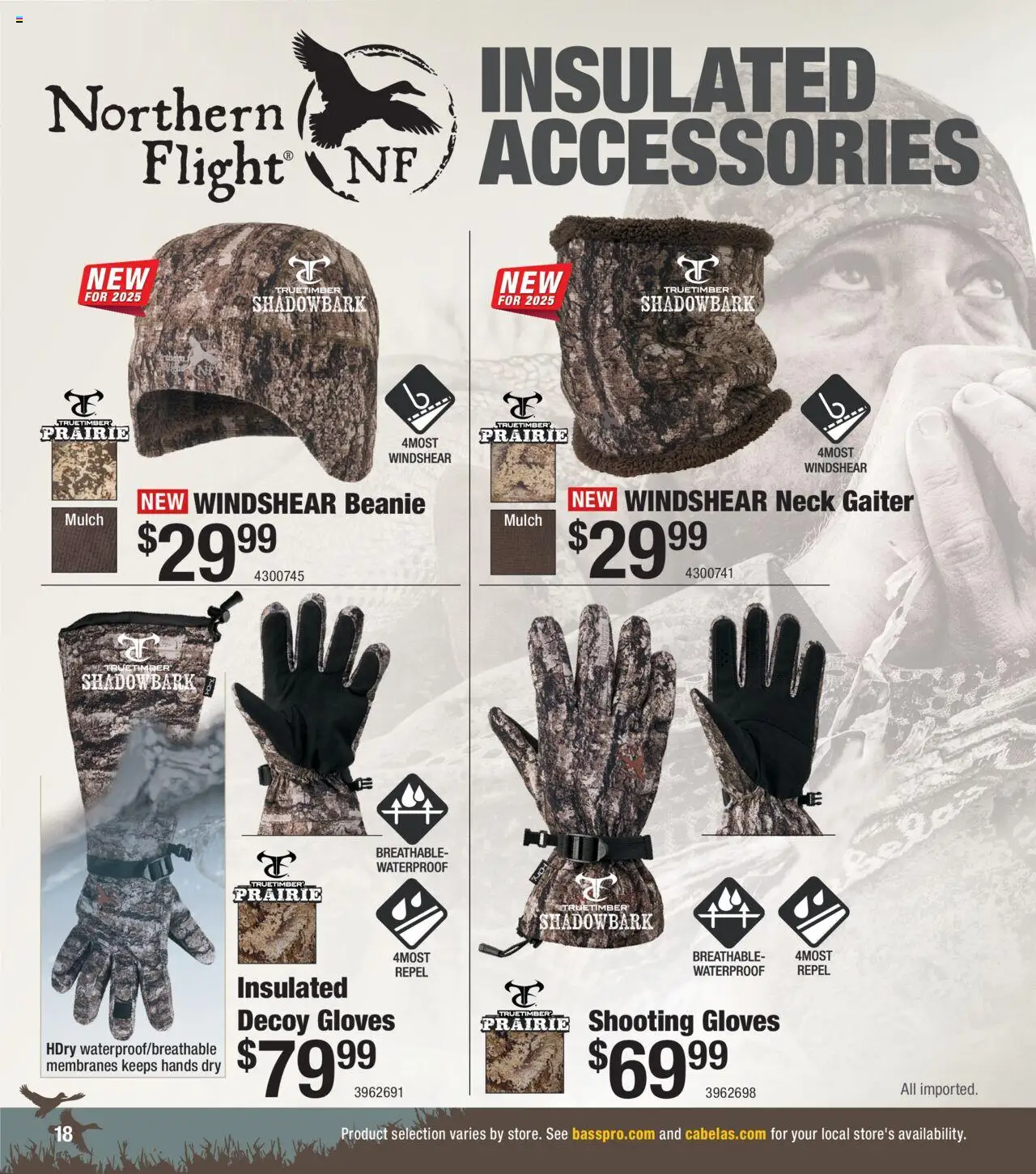Cabela's Waterfowl 25 - valid from 01.10.2025 | Page: 18 | Products: Gloves
