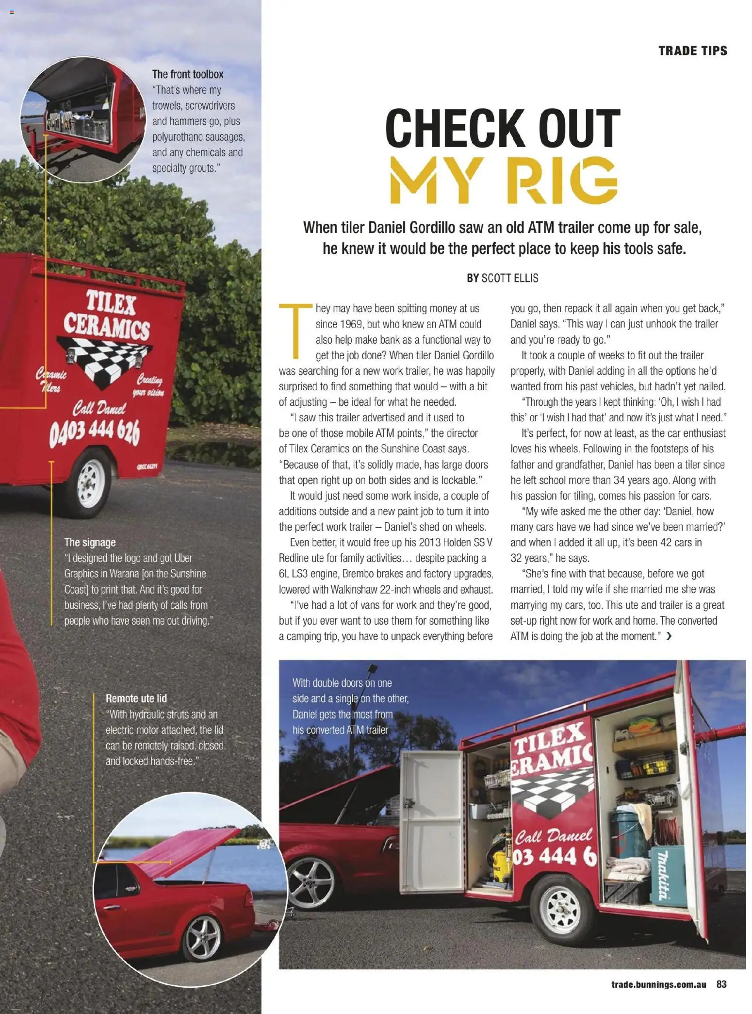 Bunnings Warehouse catalogue - valid from 01.11.2025 | Page: 83 | Products: Saw, Shed, Tools, Mobile