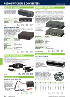 Preview of Jaycar Engineering & Scientific Catalogue 2025/2026  - valid from 09.07.2025 | Page: 420