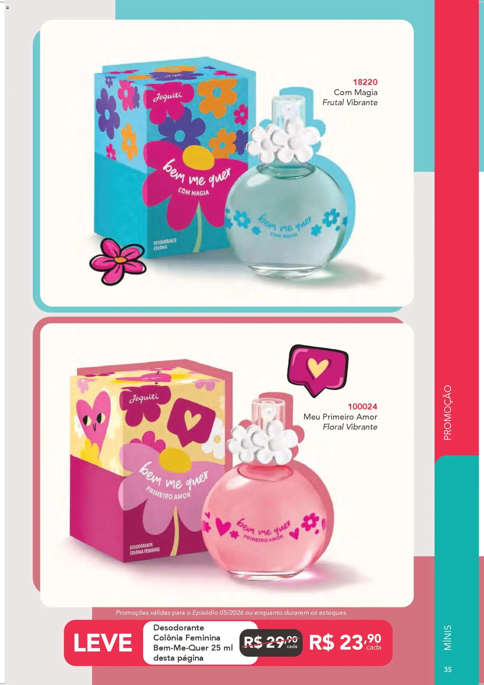 Jequiti Folheto - válido de 28.03.2026 | Página: 35 | Produtos: Desodorante