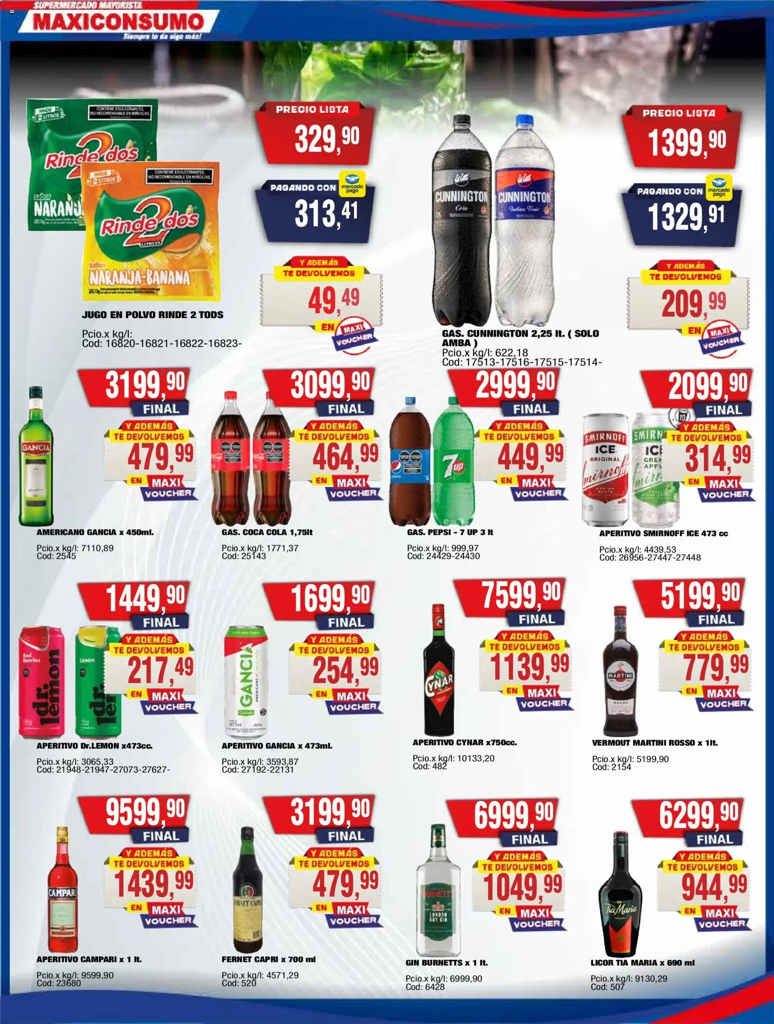 Musimundo catálogo │ válido desde el 27.10.2025 | Página: 20 | Productos: Polvo, Gin, Limón, Té