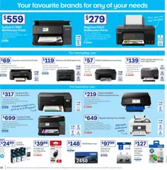Officeworks catalogue - valid from 04.09.2025 | Page: 16 | Products: Printer, Fax, Inkjet printer, Mobile