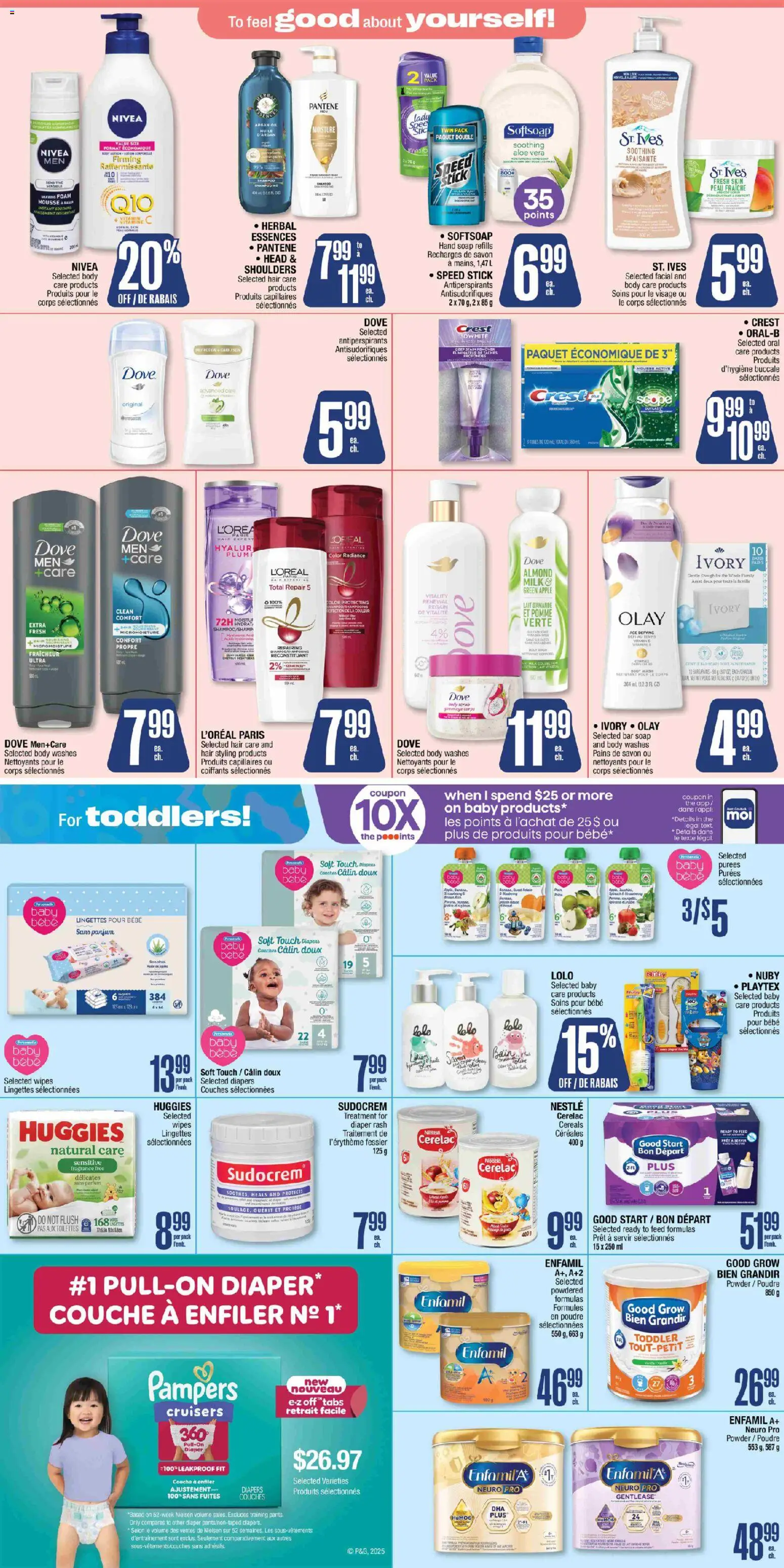 Jean Coutu flyer valid from 13.11.2025 | Page: 5 | Products: Cereals, Fragrance, Stain remover, Pants
