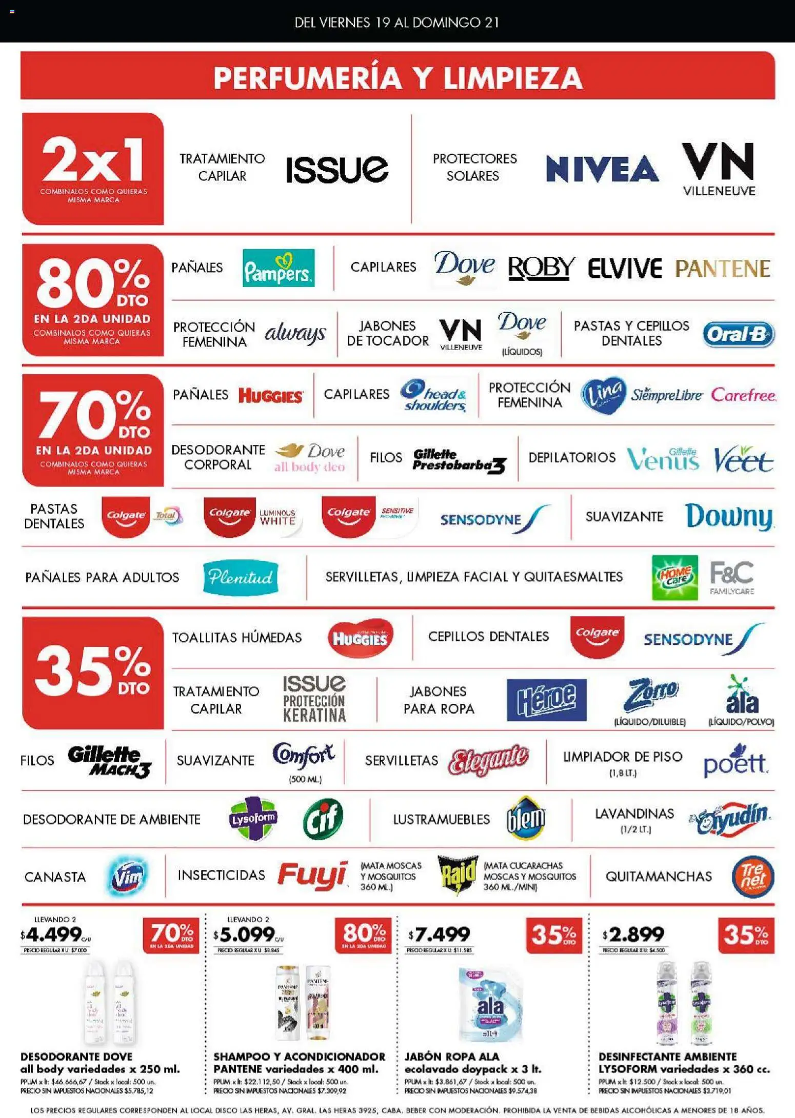 Disco ofertas │ válido desde el 19.12.2025 | Página: 6 | Productos: Desinfectante, Disco, Desodorante, Quitamanchas