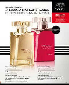 Vista previa de folleto Ésika - Campaña 2 de la Ésika válido desde 27.12.2025 | Página: 147 | Productos: Fragancia