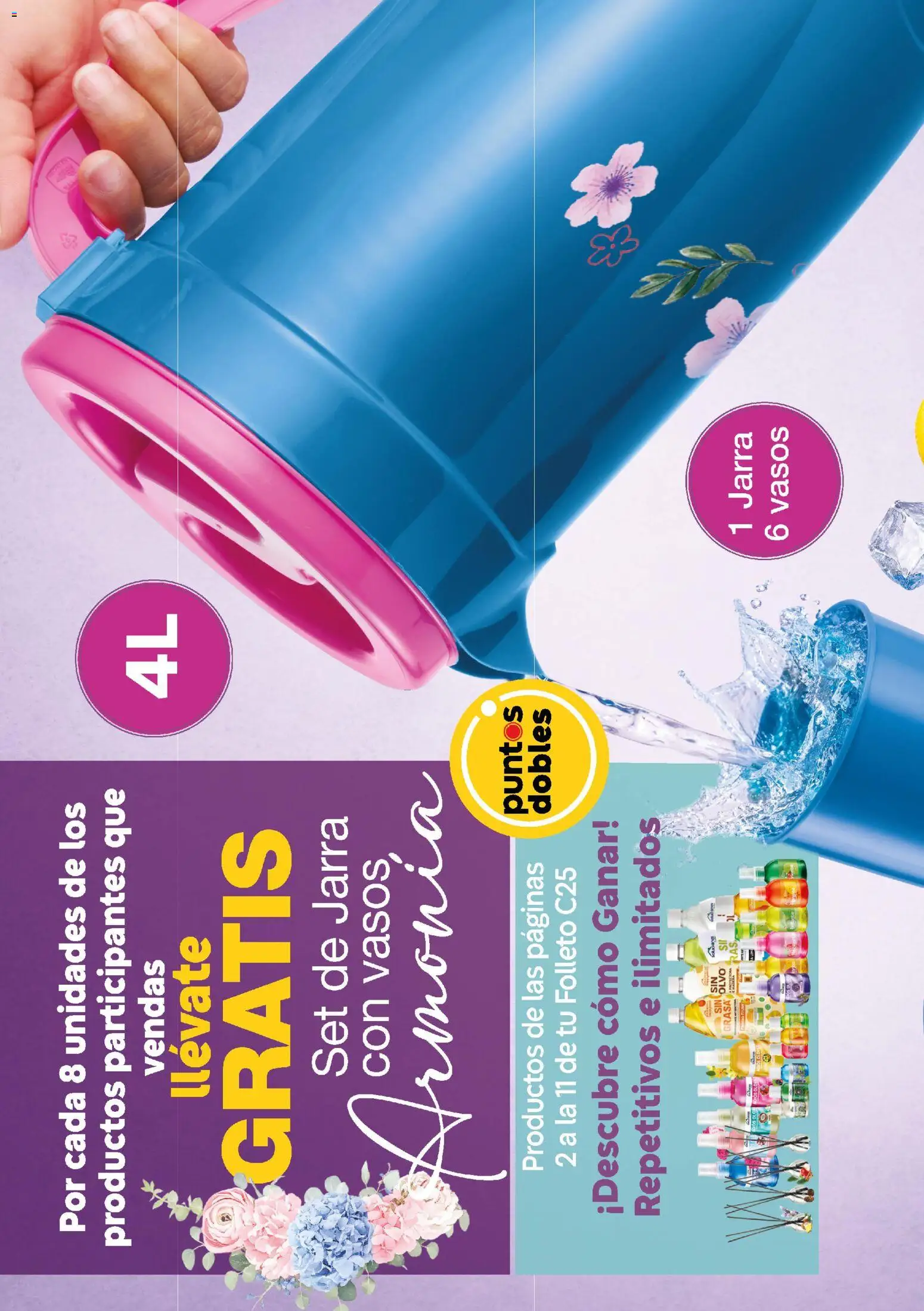 Nuevas ofertas de Fuller Gana Mas 25 2026 válidas en toda la República Mexicana desde el 18.03.2026. ¡Encuentra las mejores ofertas en Fuller Gana Mas 25 2026! | Página: 8 | Productos: Vasos, Jarra