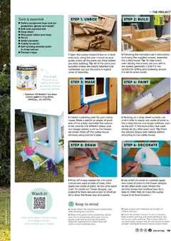 Preview of Catalogue Bunnings Warehouse November  - valid from 01.11.2025 | Page: 105 | Products: Mask, Window, Watch, Pencil