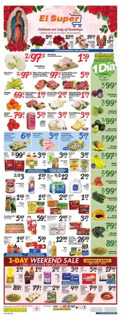 Preview of El Super weekly ads valid from 10.12.2025