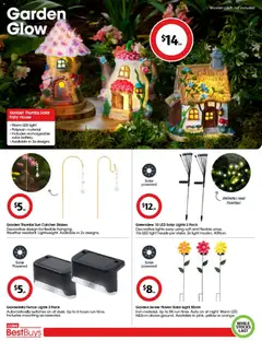 Preview of Coles BestBuys - Summer Garden - valid from 02.01.2026 | Page: 6 | Products: Battery, Fence, Light, Iron