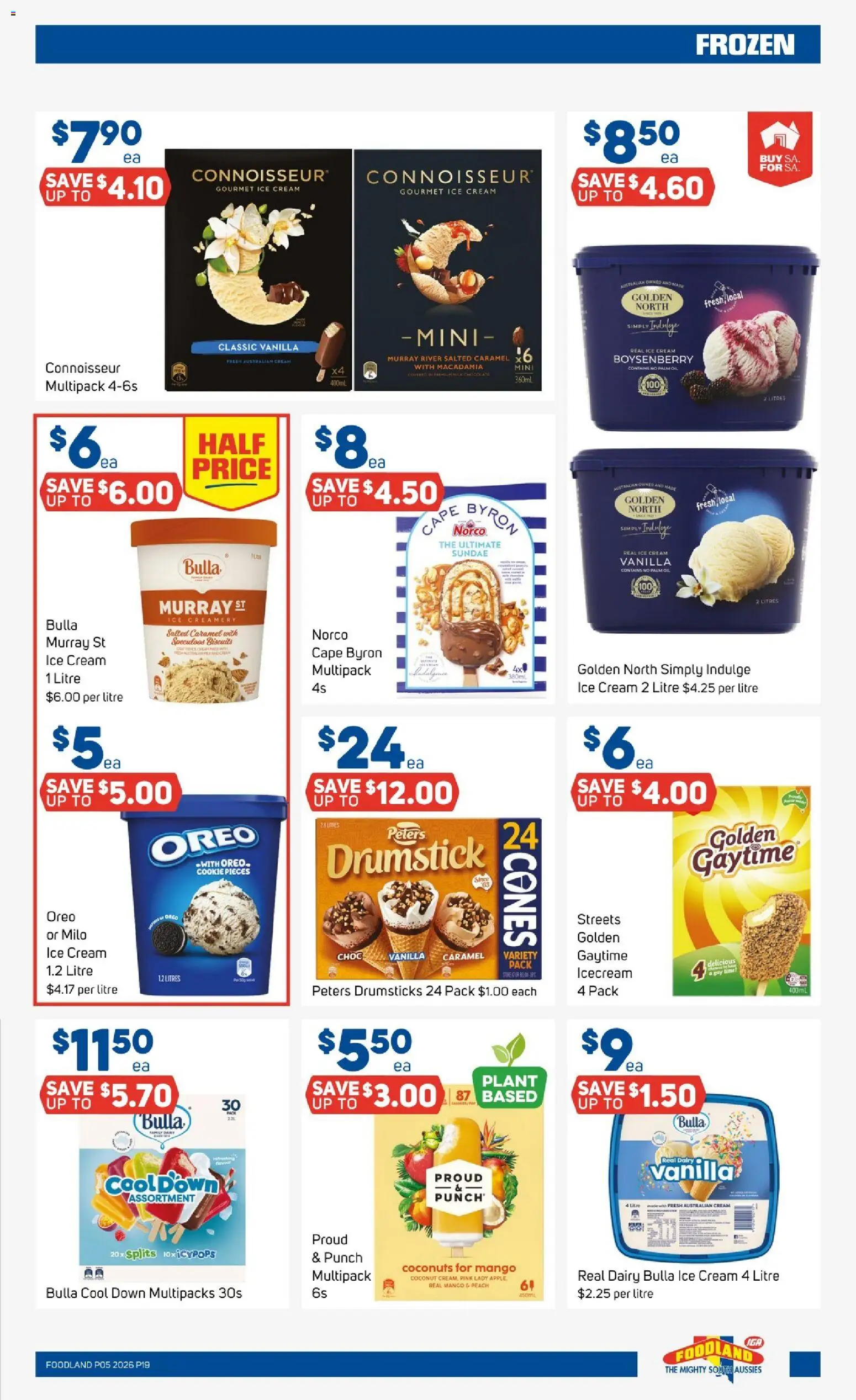 Foodland catalogue - valid from 28.01.2026 | Page: 19 | Products: Milk, Chocolate, Biscuits, Peach